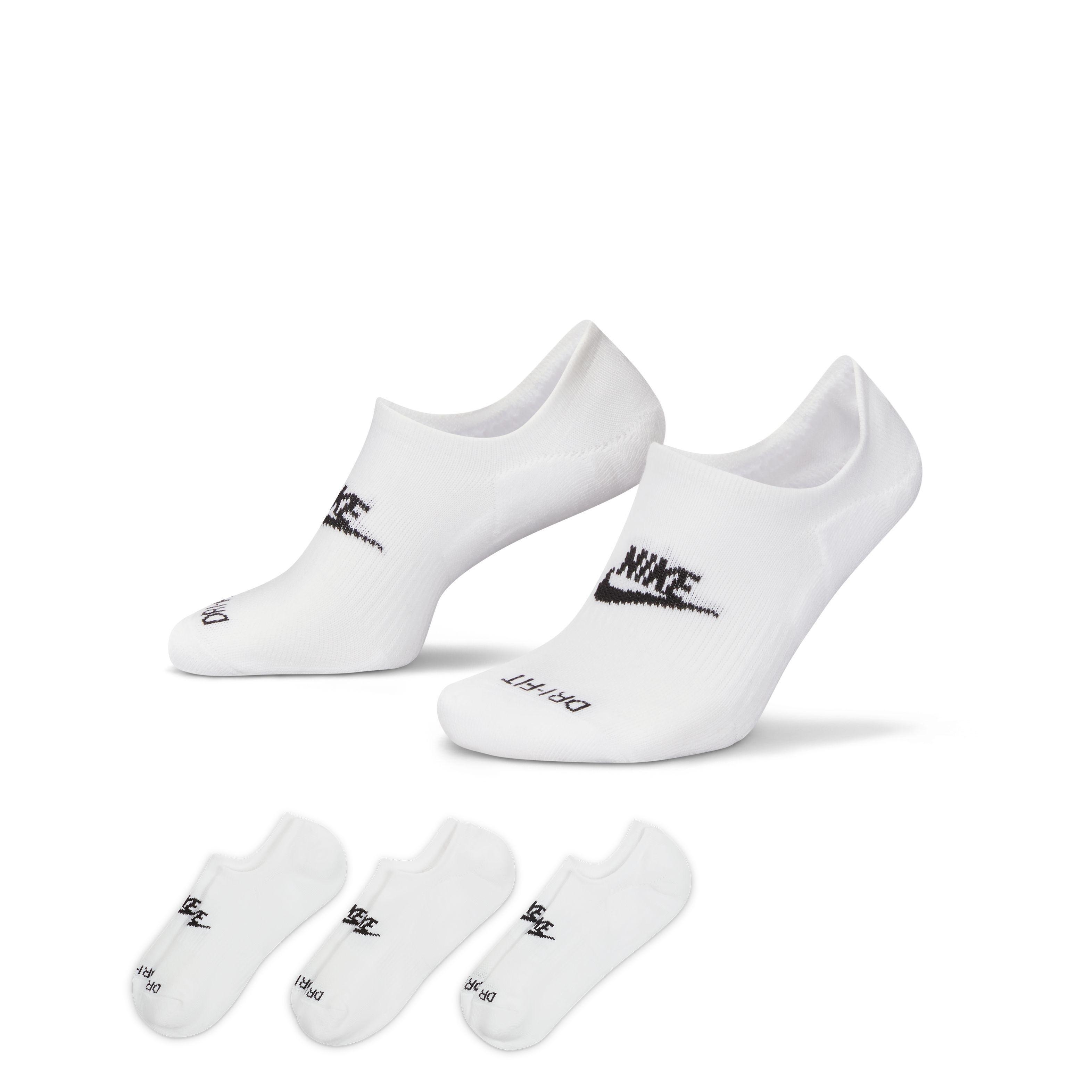 White Printed Socks, Set Of 3, , large image number 2