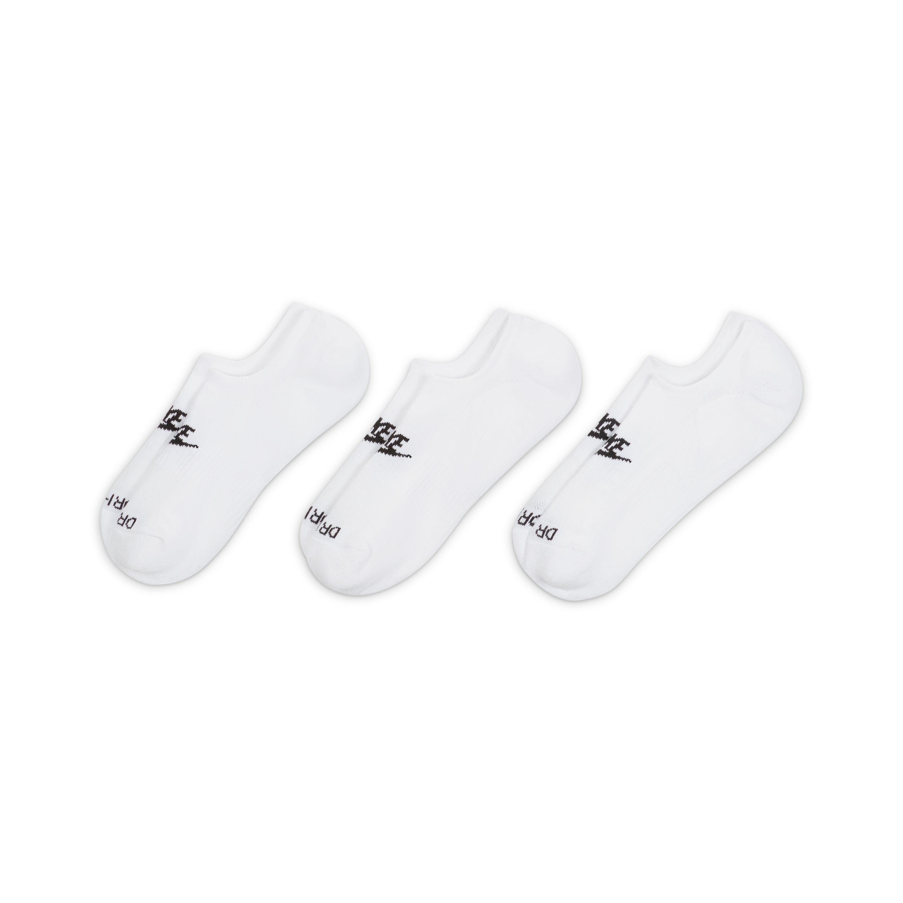 White Printed Socks, Set Of 3, , large image number 6