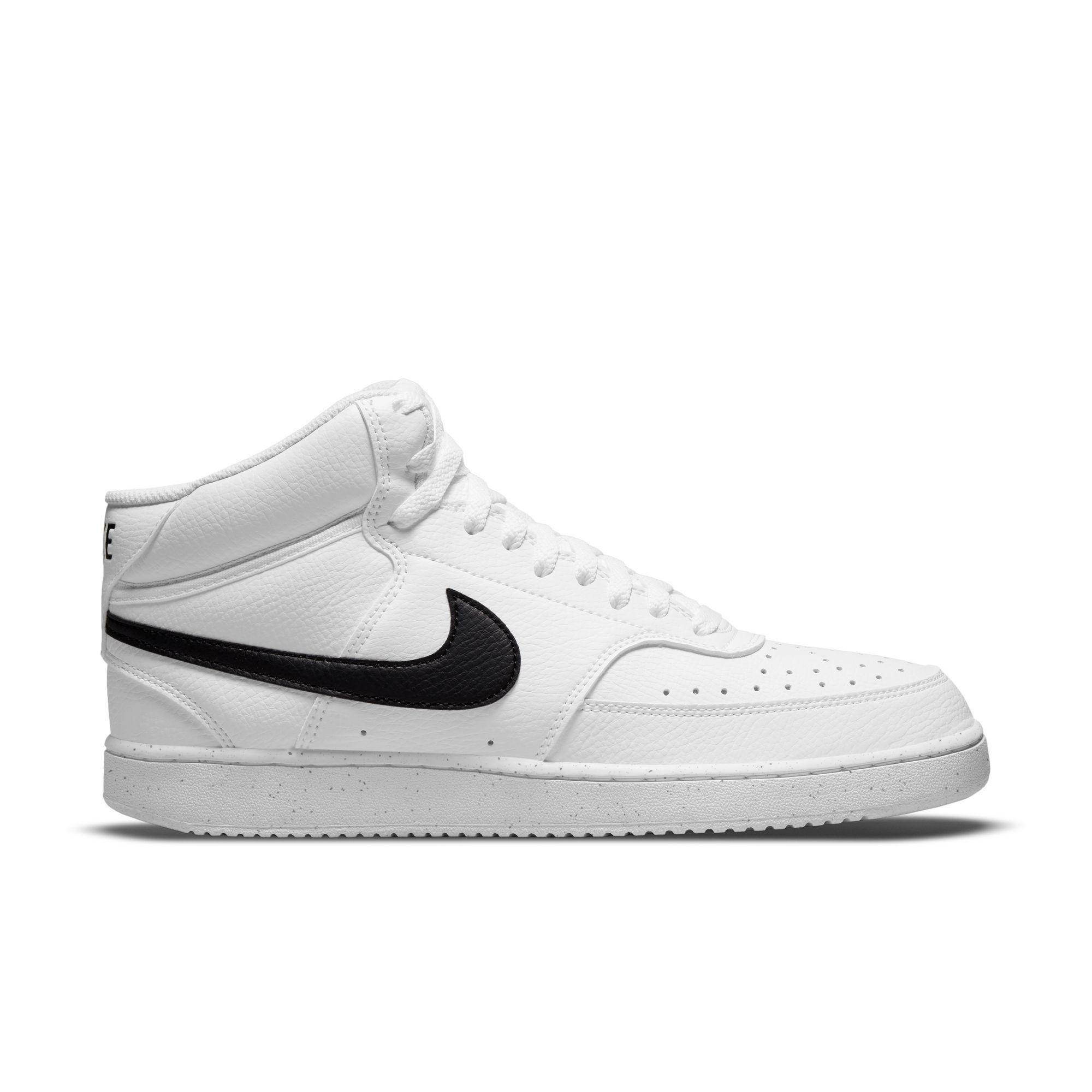 White Court Vision Mid Sneakers, , large image number 9