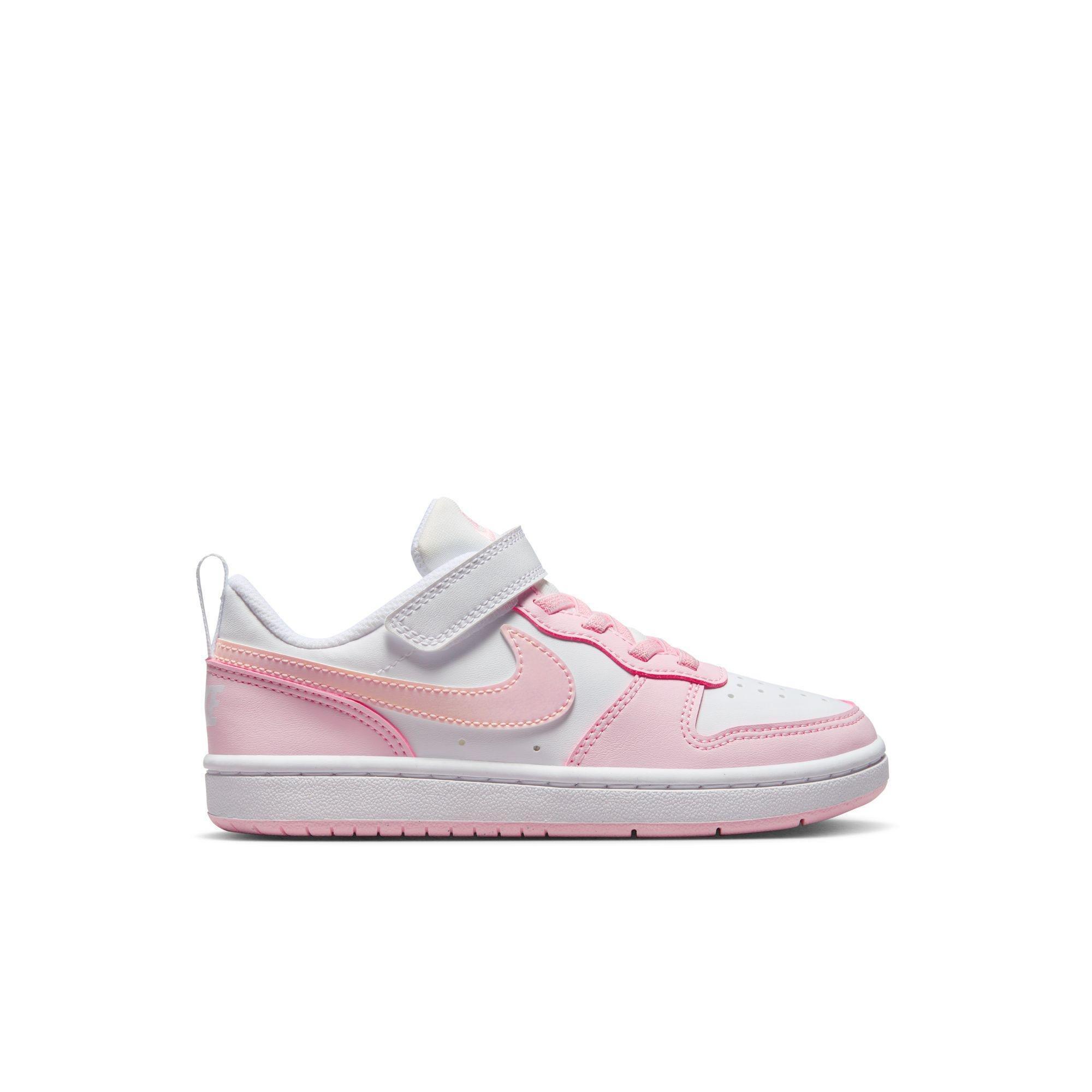Pink Strap Detail Sneakers, Unisex Kids, , large image number 1