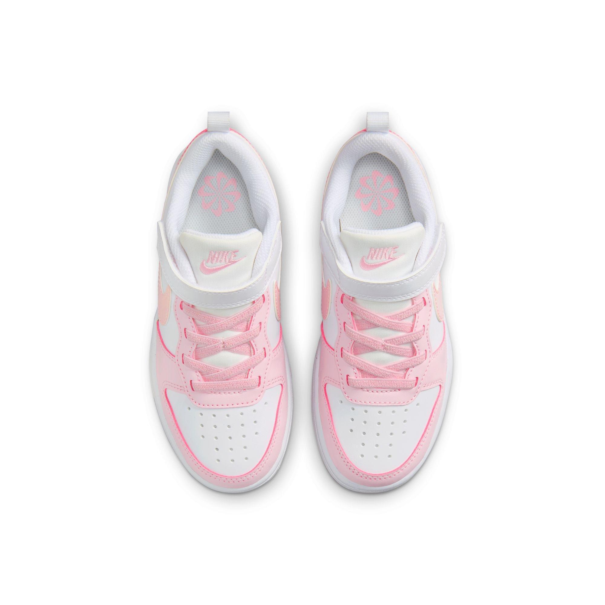 Pink Strap Detail Sneakers, Unisex Kids, , large image number 2