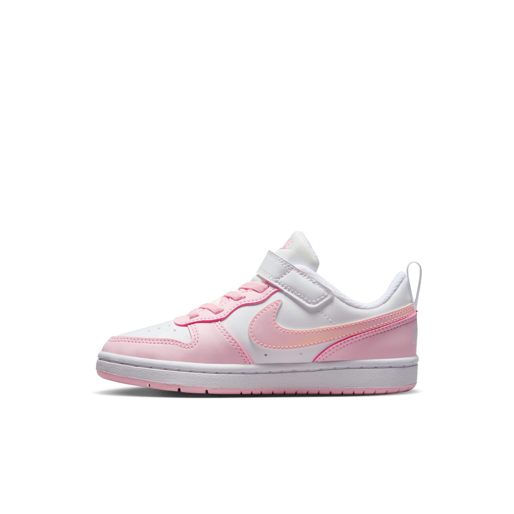 Pink Strap Detail Sneakers, Unisex Kids, , large image number 7