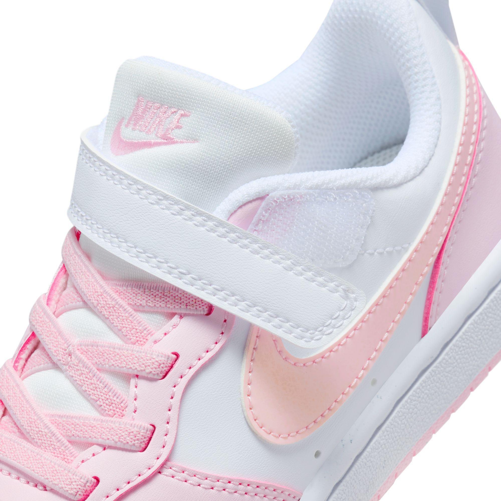 Pink Strap Detail Sneakers, Unisex Kids, , large image number 8