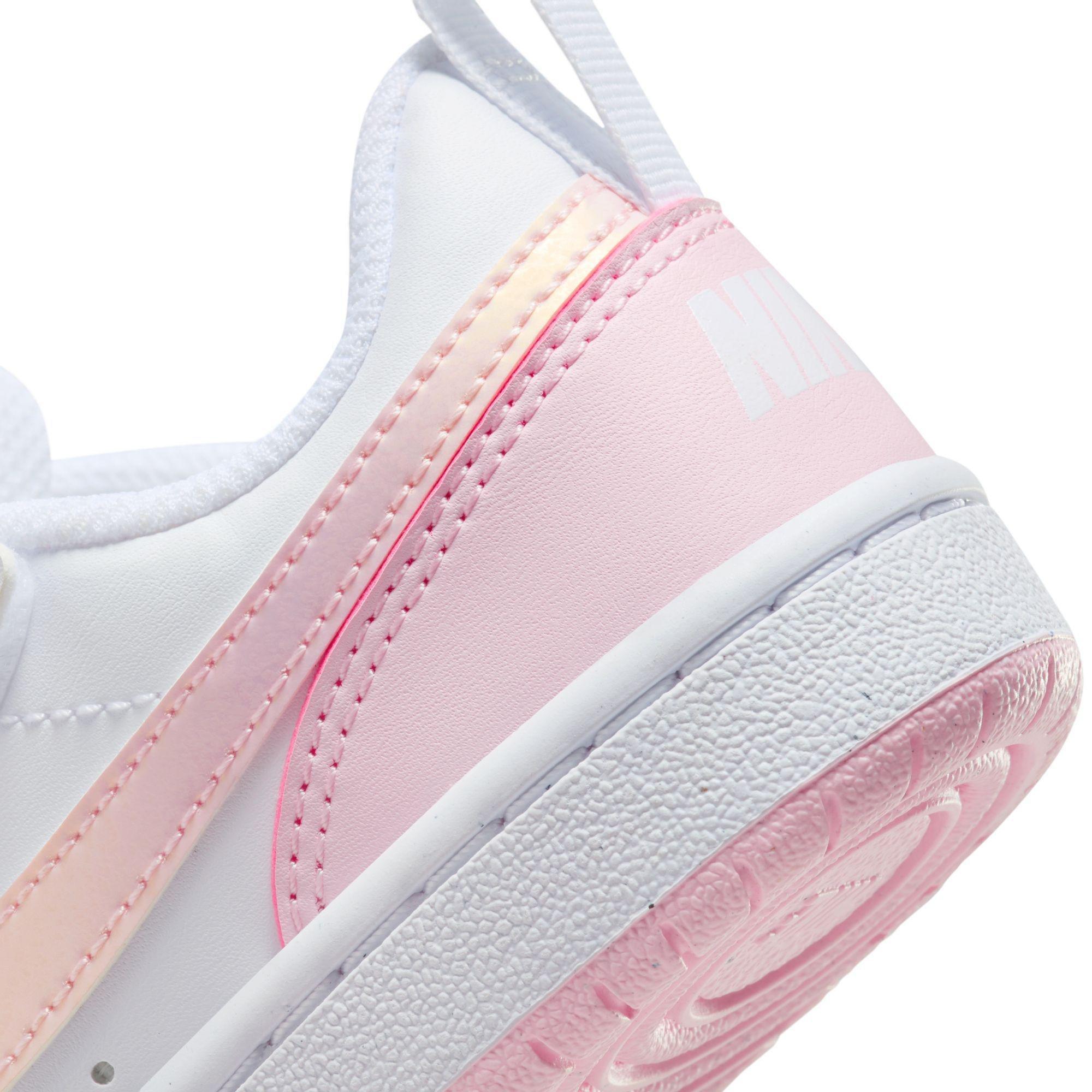 Pink Strap Detail Sneakers, Unisex Kids, , large image number 9