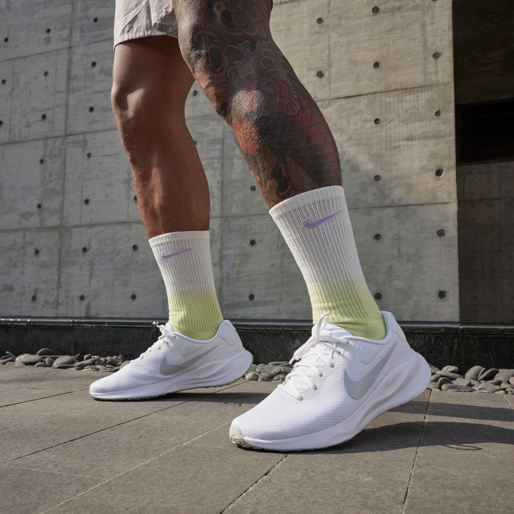 White Revolution Sneakers, , large image number 3