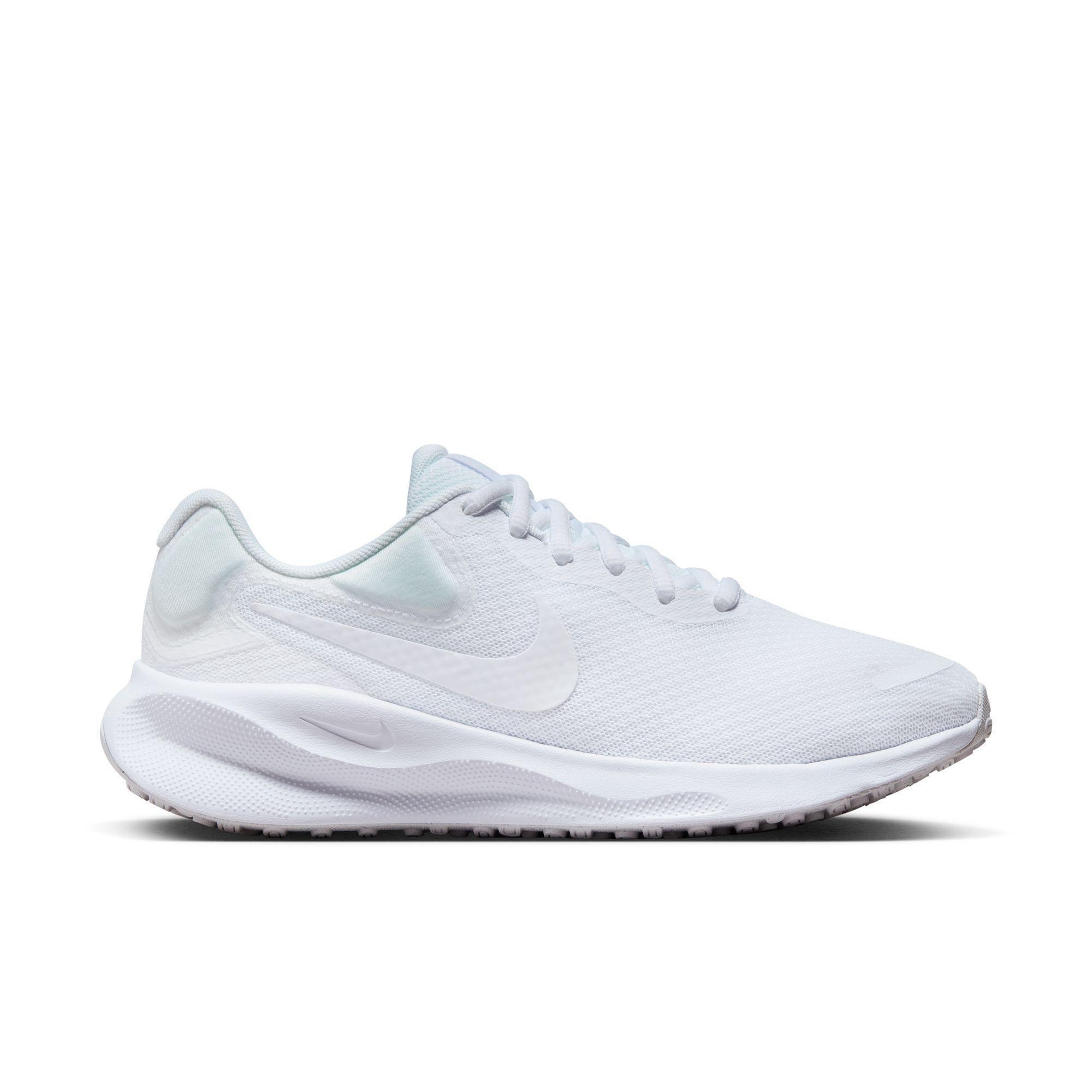 White Nike Revolution Sneakers, , large image number 0
