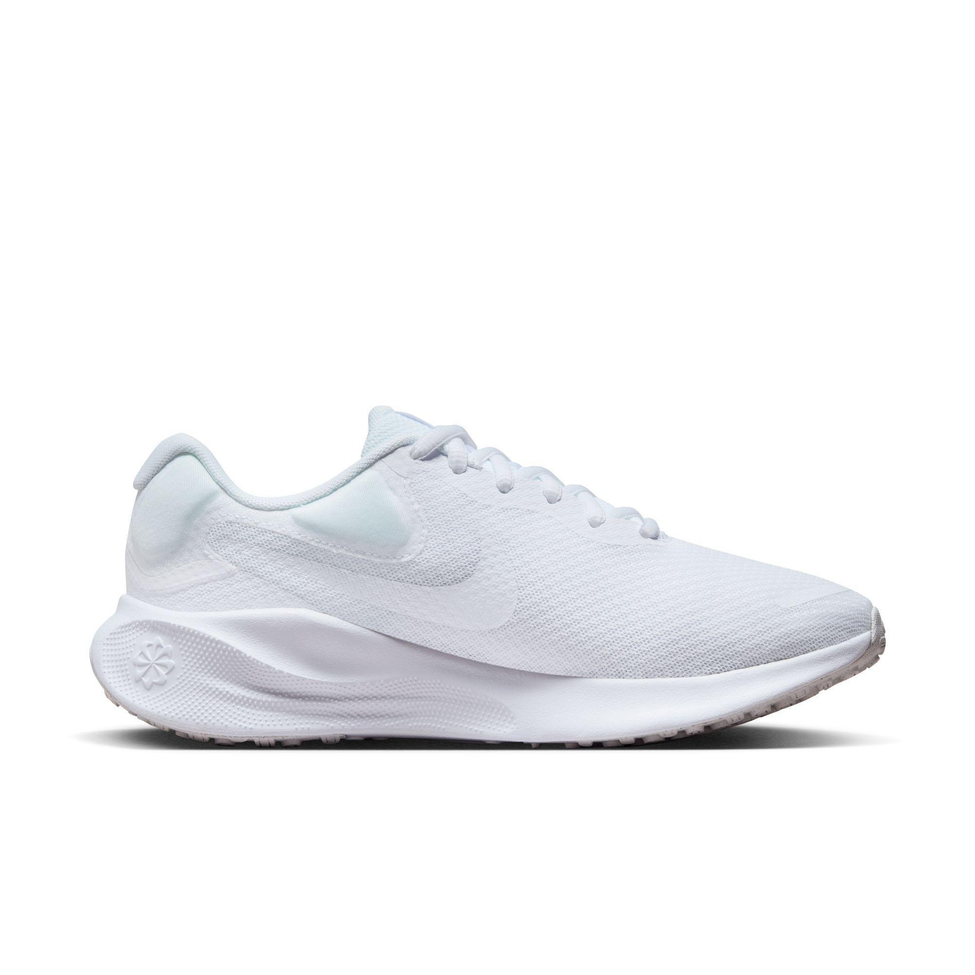 White Nike Revolution Sneakers, , large image number 1
