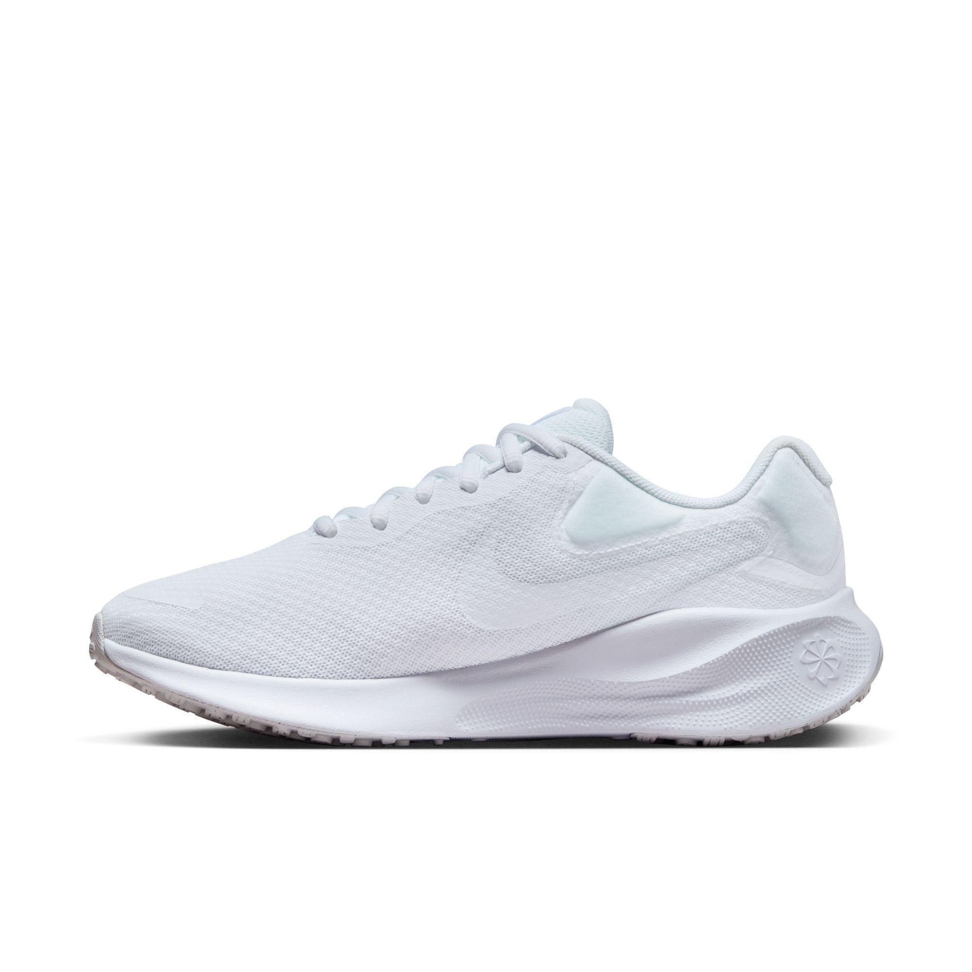 White Nike Revolution Sneakers, , large image number 3