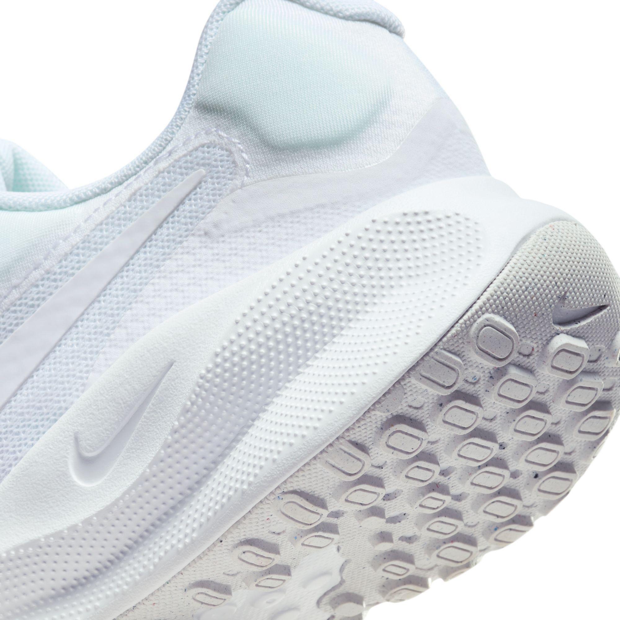 White Nike Revolution Sneakers, , large image number 5