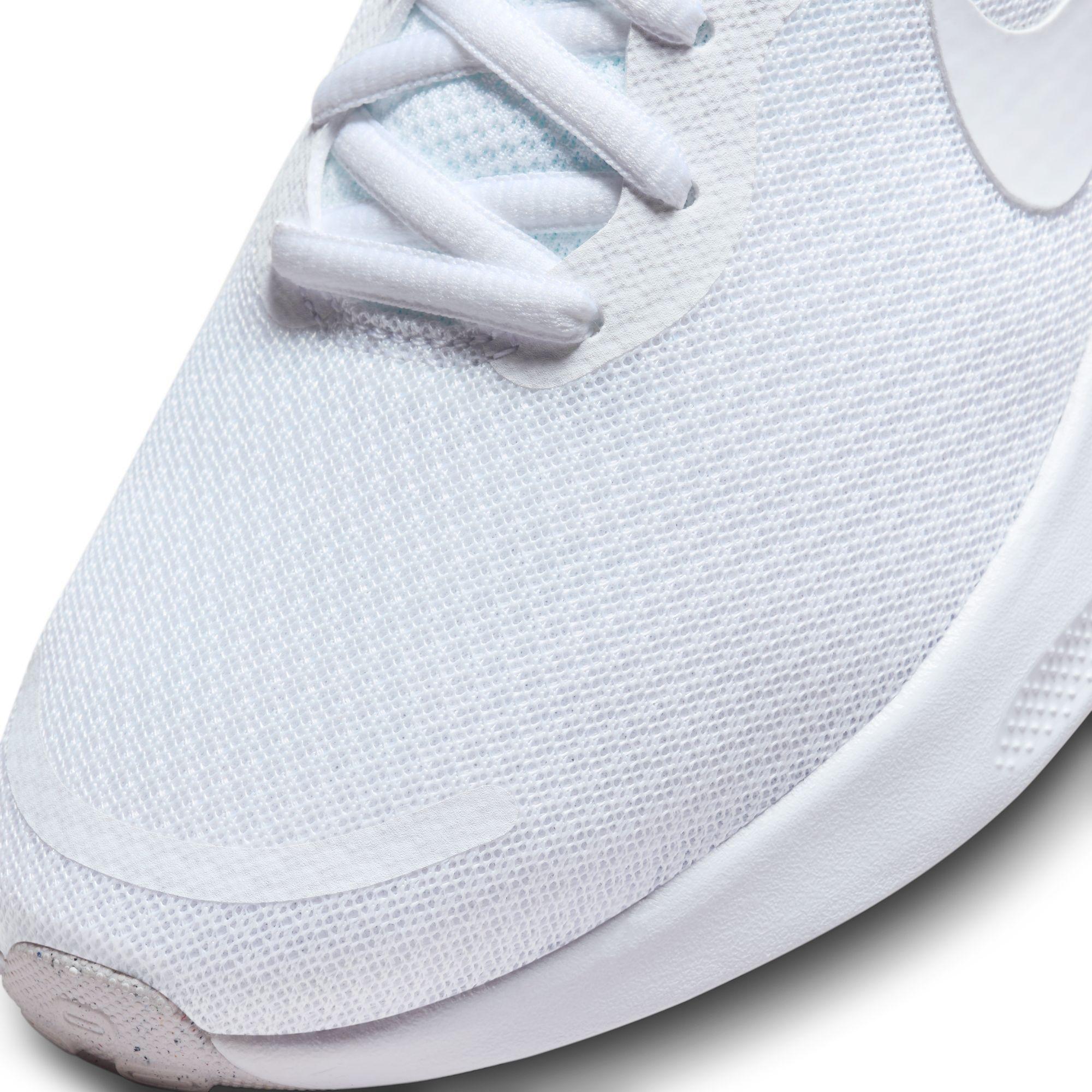 White Nike Revolution Sneakers, , large image number 7