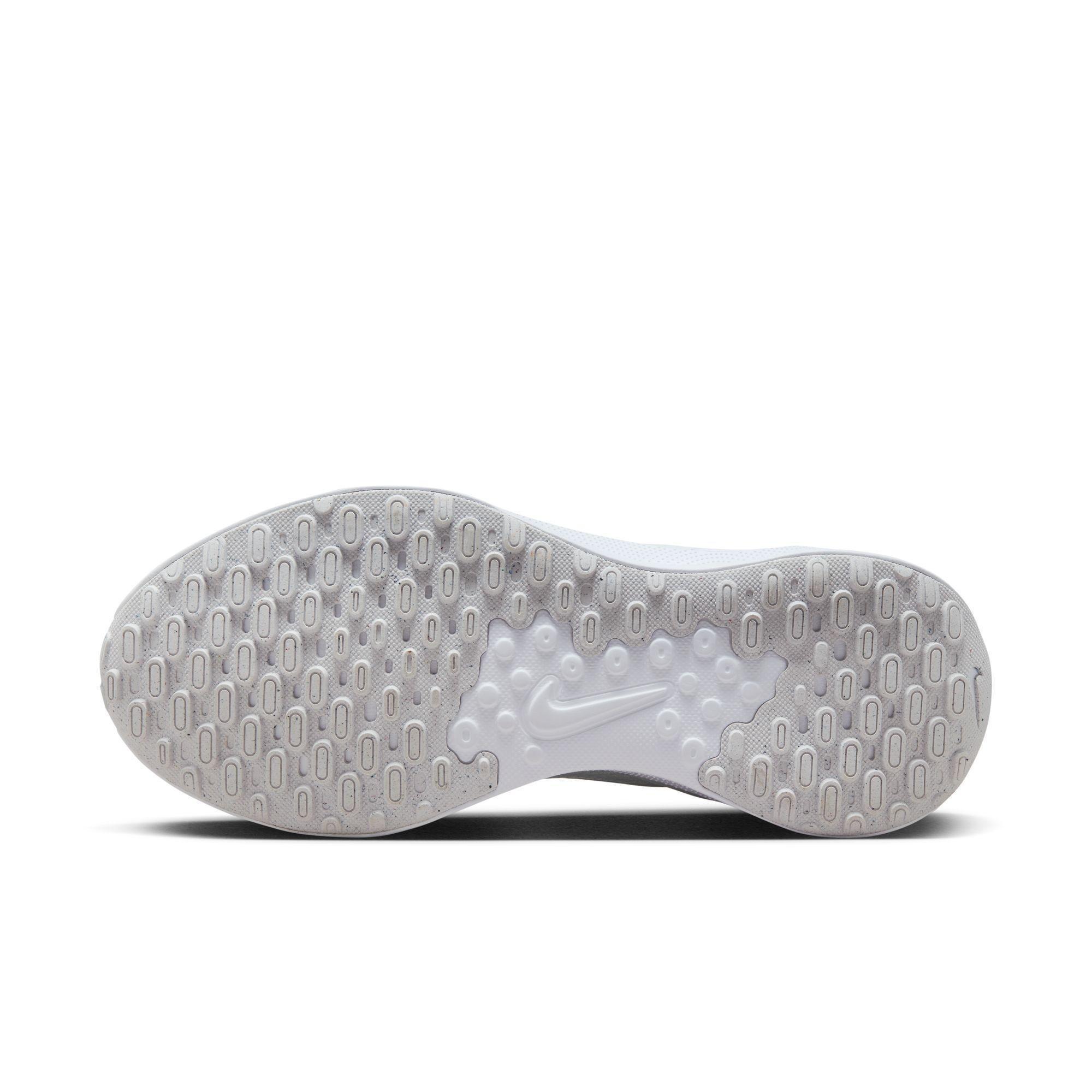 White Nike Revolution Sneakers, , large image number 10