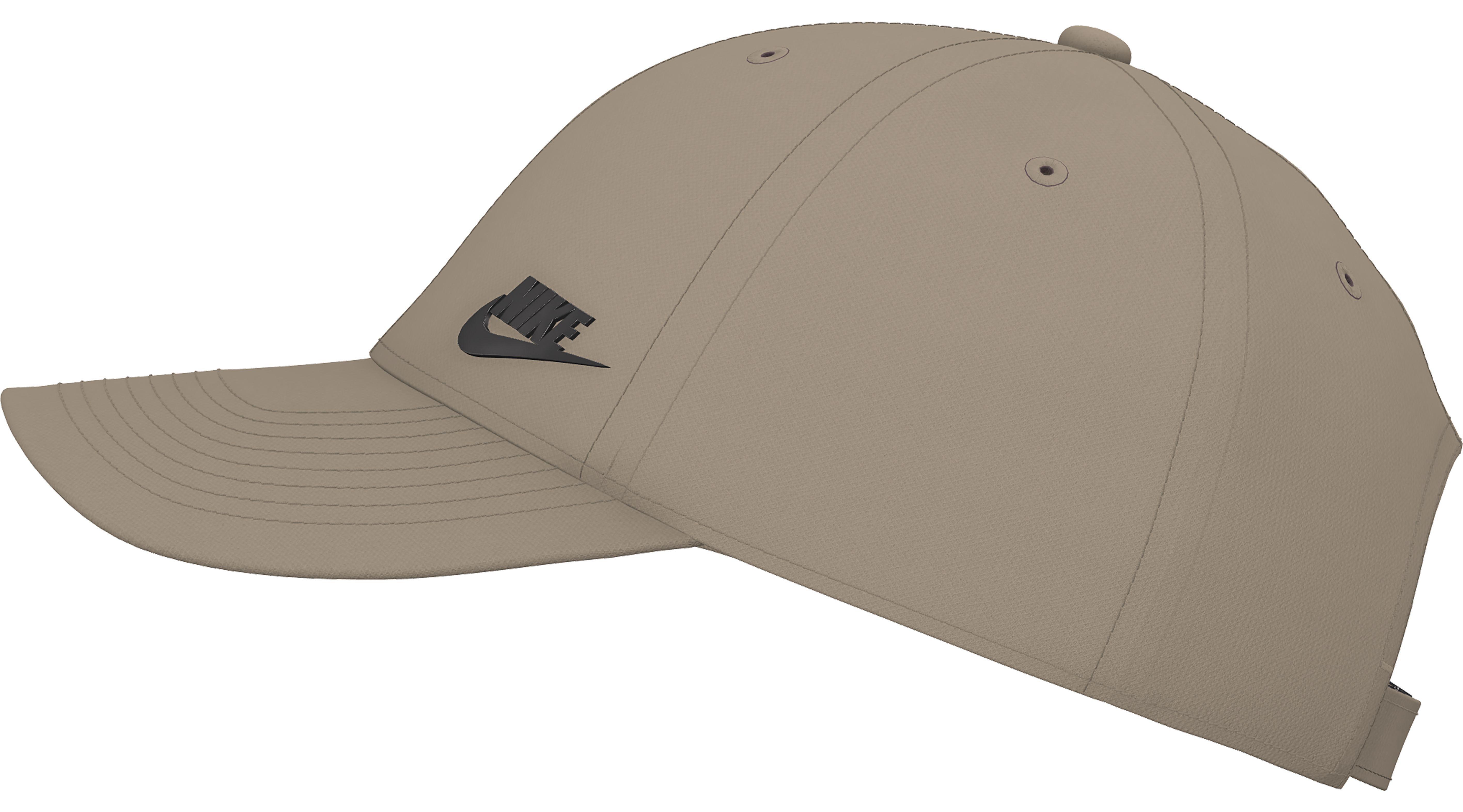 Beige Curve Brim Cap, , large image number 3