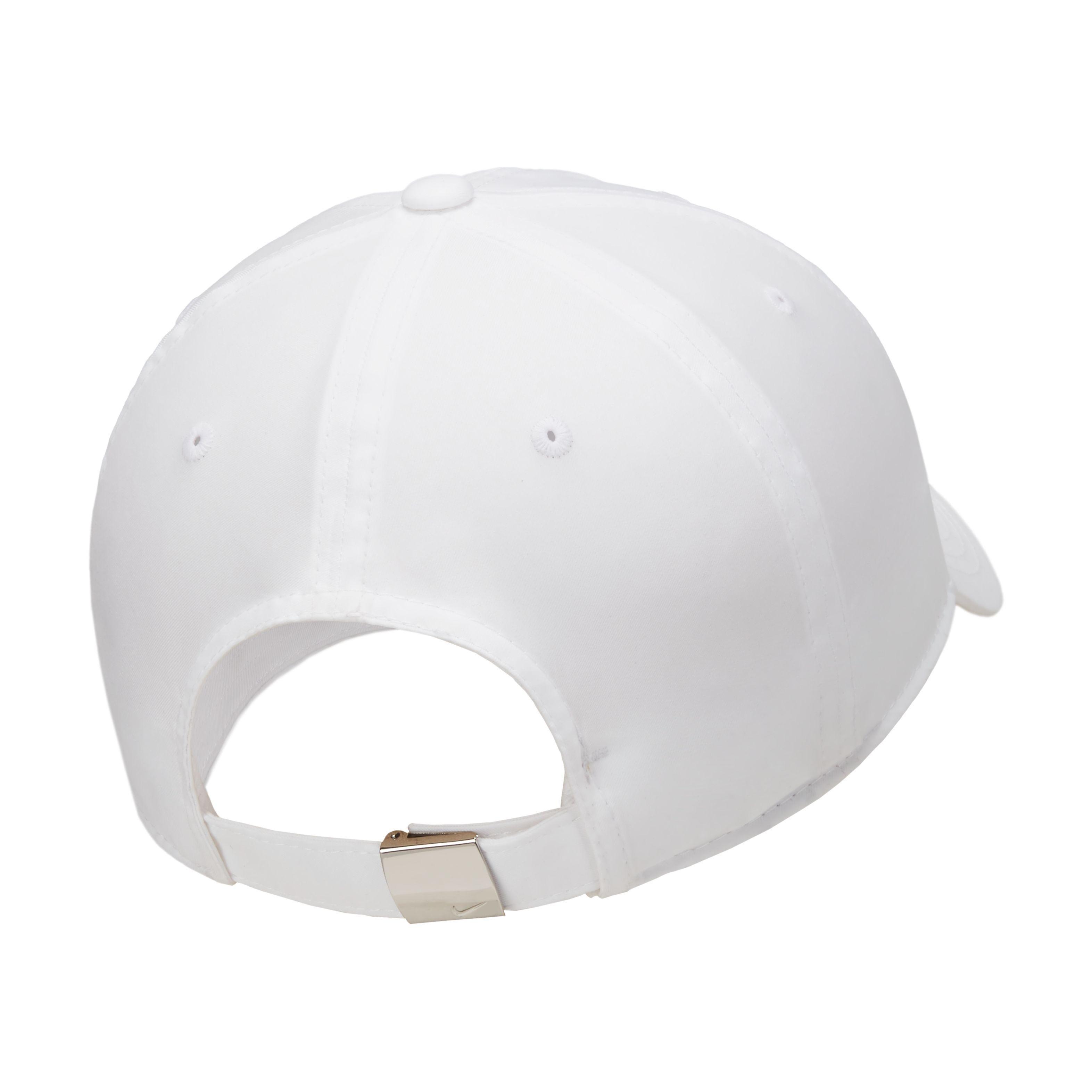 White Curve Brim Cap, , large image number 2