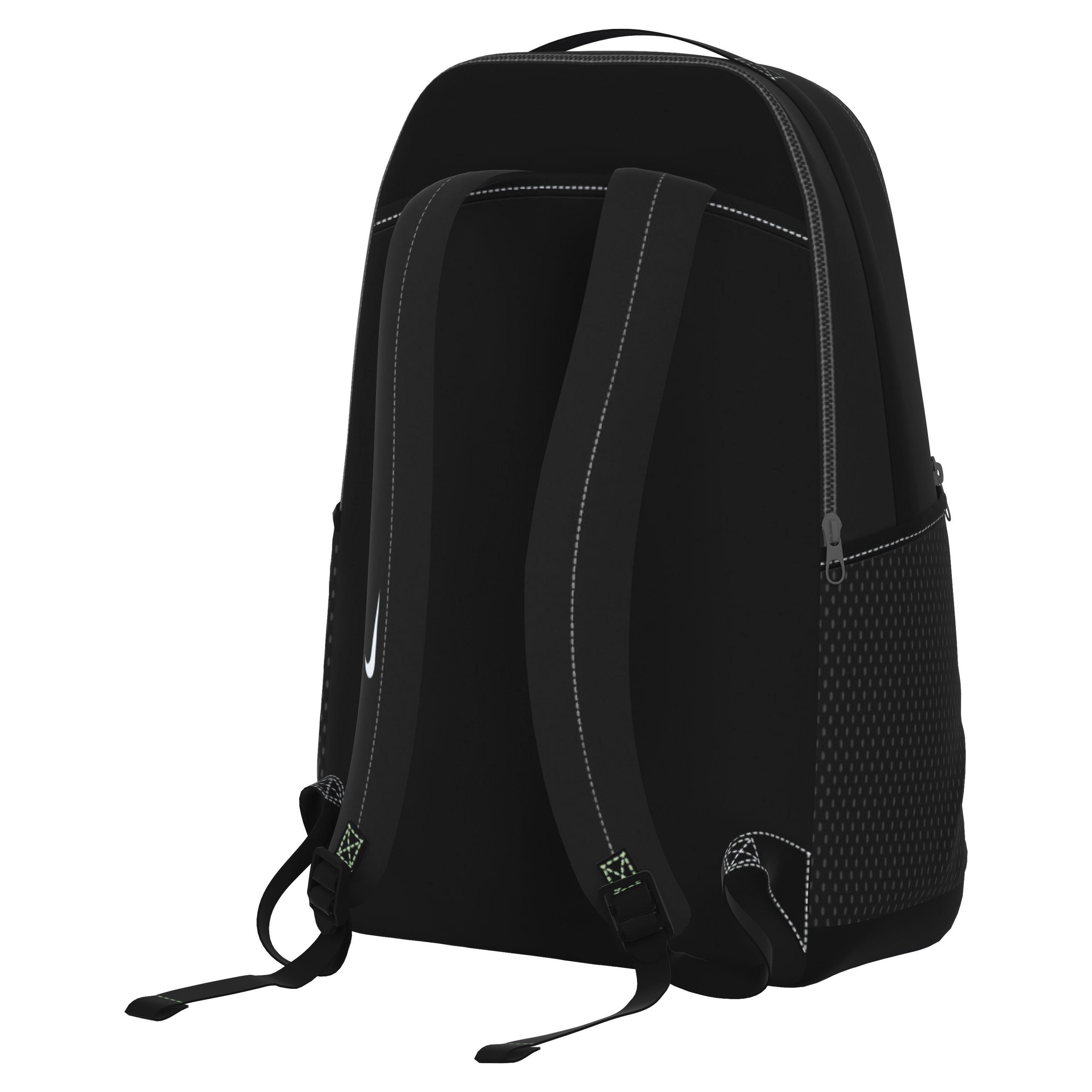 Black Printed Essential Backpack, , medium