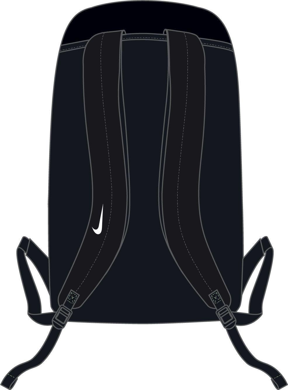 Black Printed Essential Backpack, A205_000, large image number 9