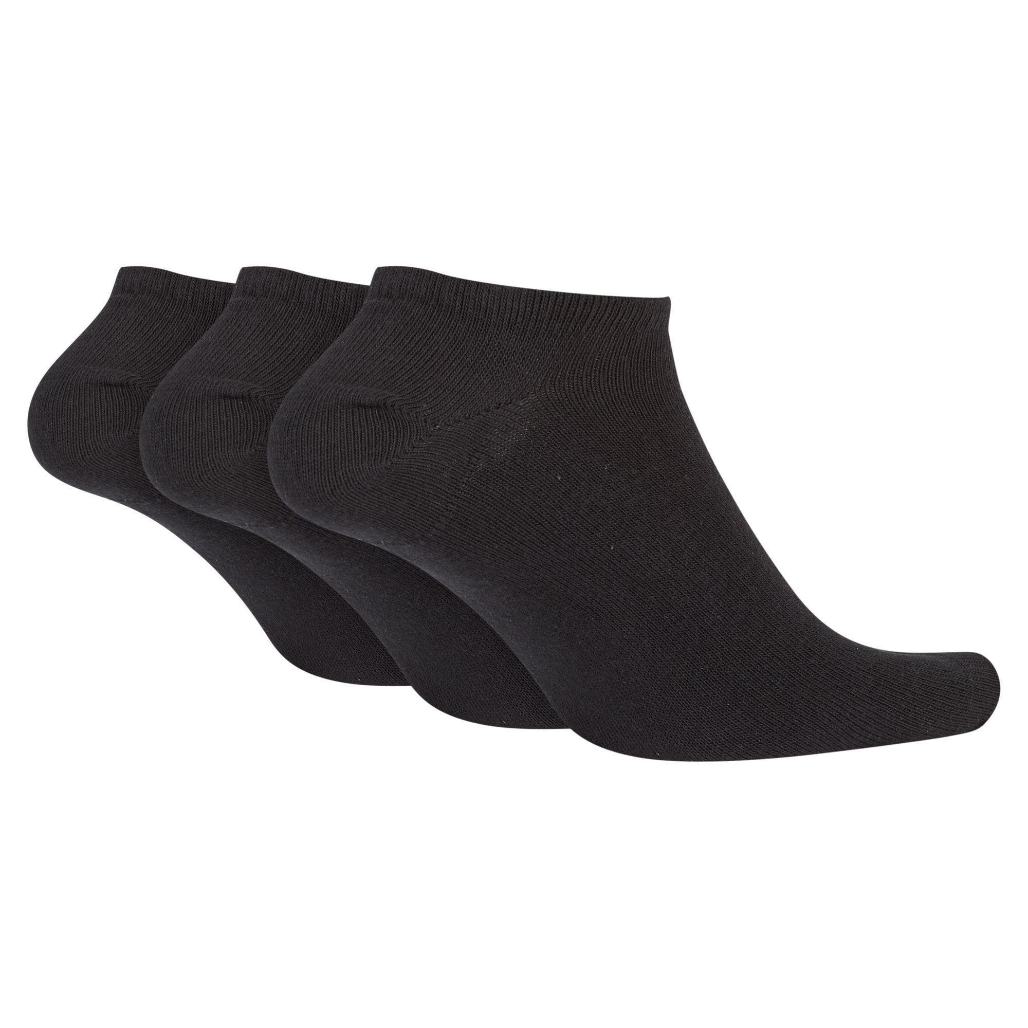 Black Short Socks, Set Of 3, , large image number 1
