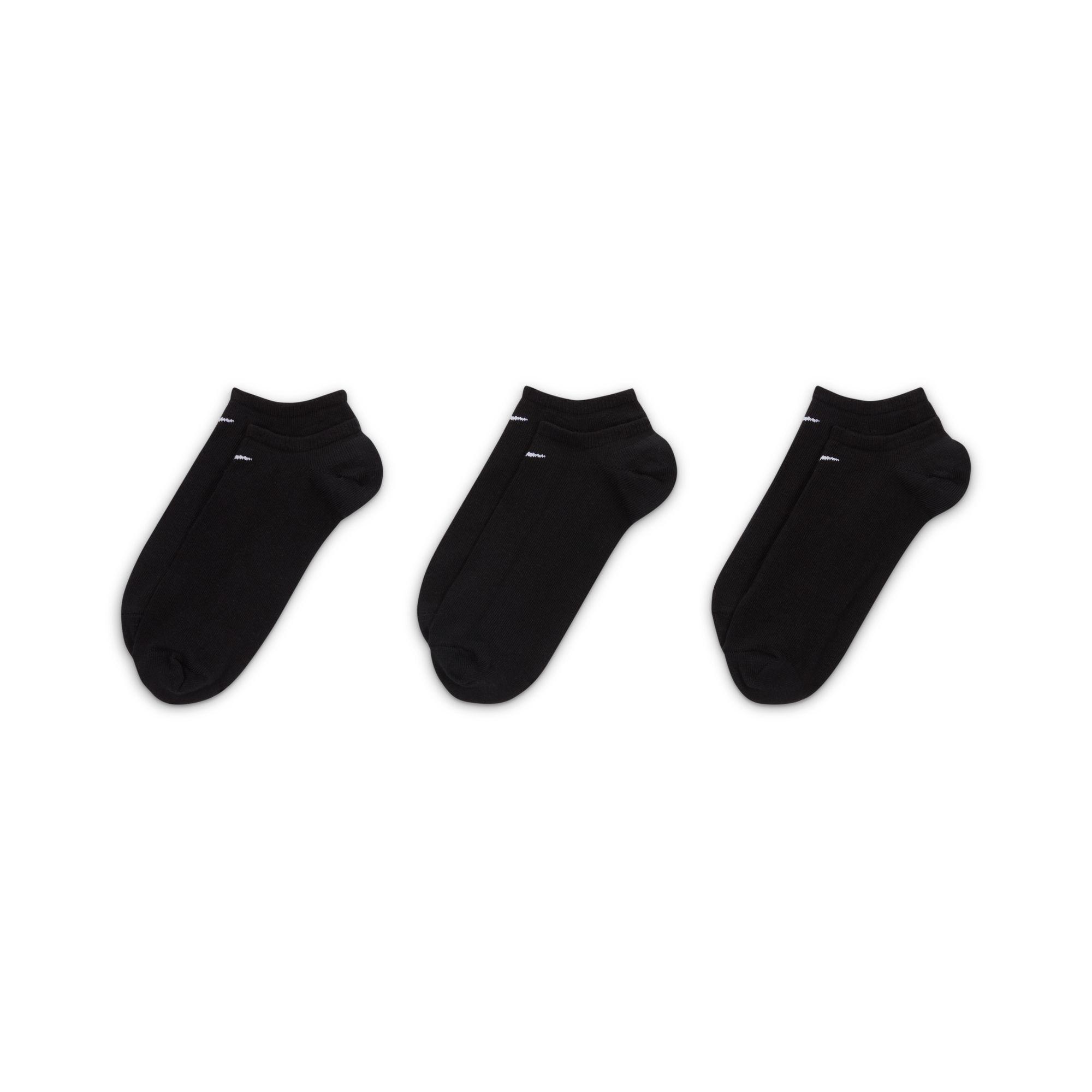 Black Short Socks, Set Of 3, , large image number 4