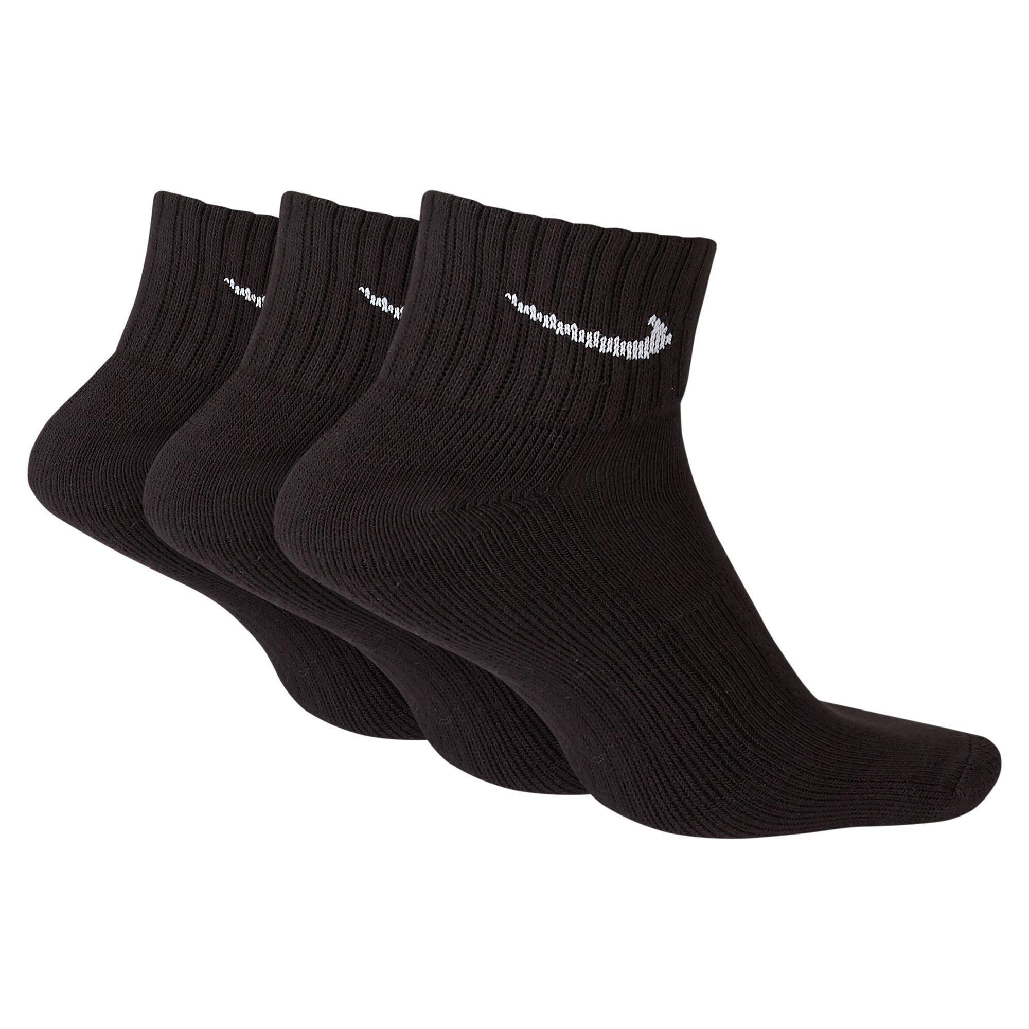Black Short Socks, Set Of 3, , large image number 1
