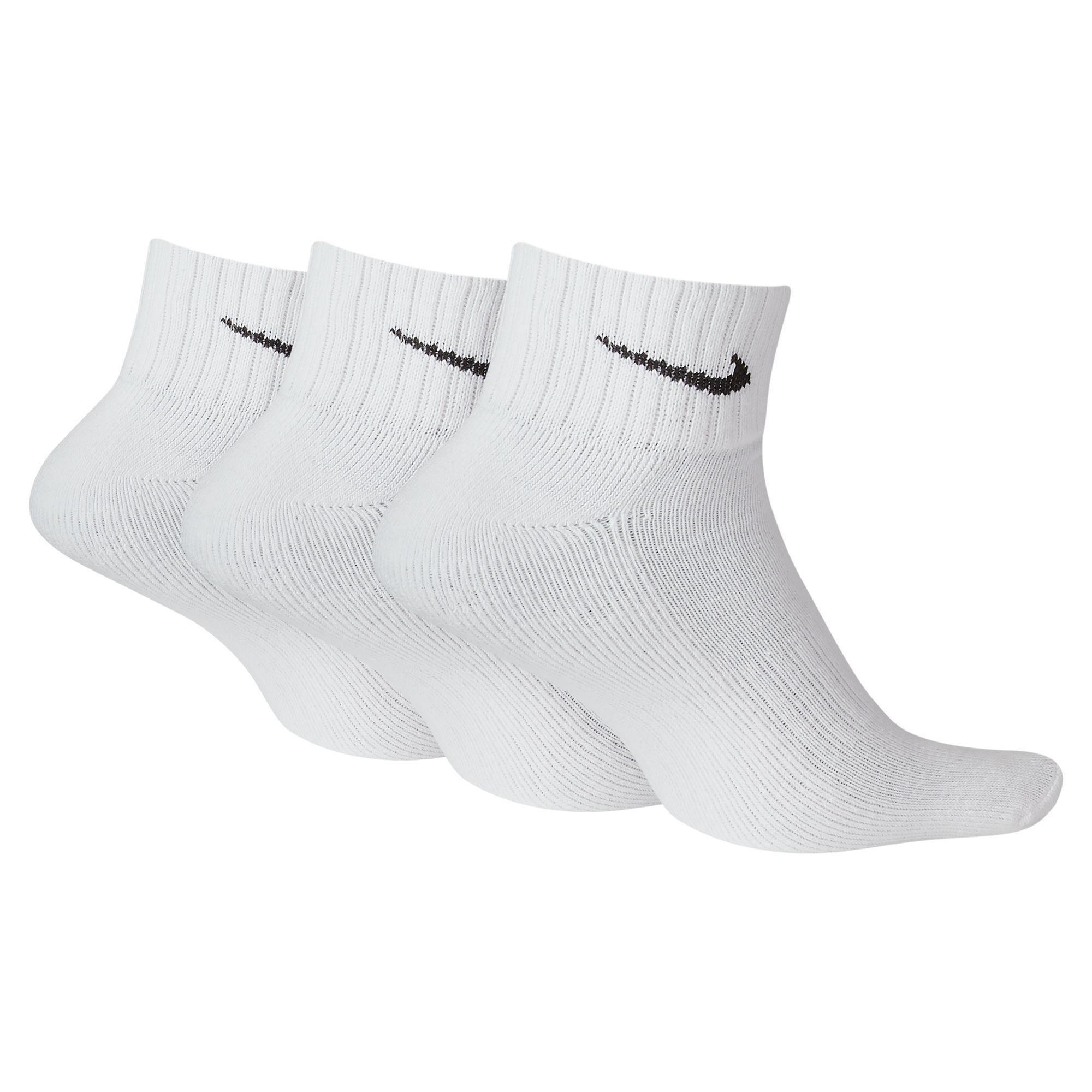 White Short Socks, Set Of 3, , medium