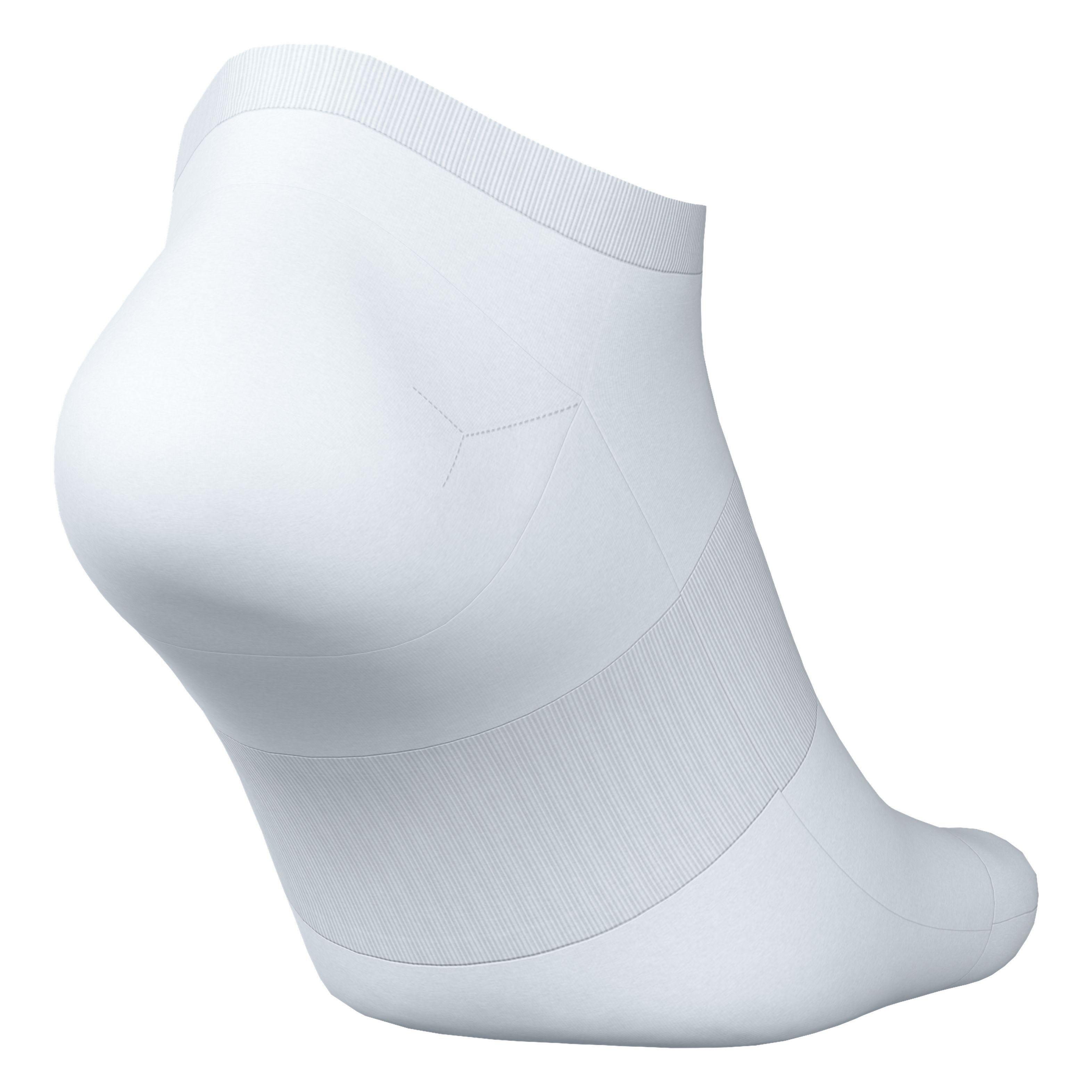 White Short Socks, Set Of 3, , large image number 1