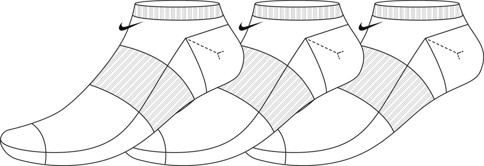 White Short Socks, Set Of 3, , large image number 7