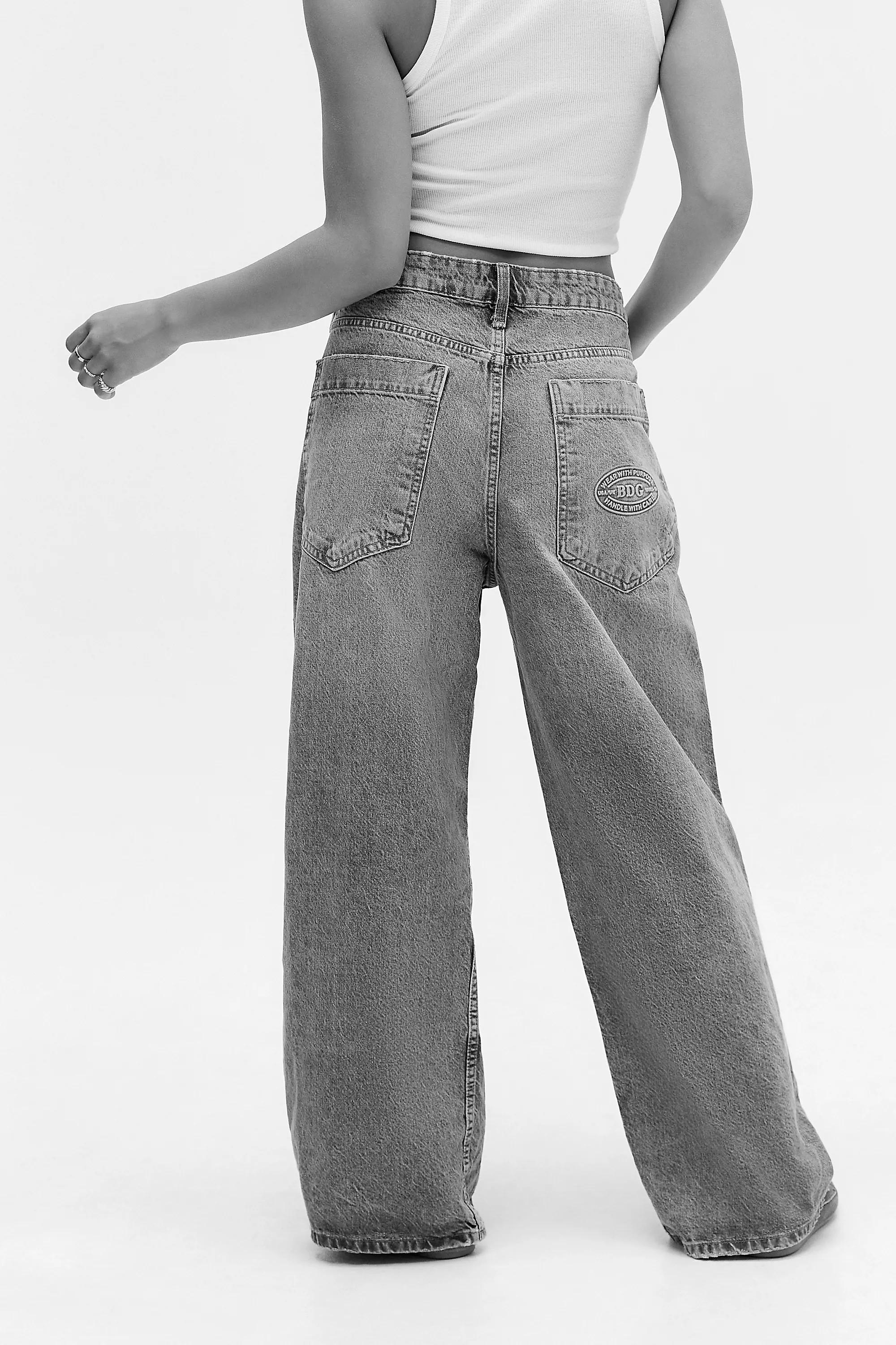 VINTAGE DENIM LIGHT BDG Jaya Crossover Jeans, VINTAGE DENIM LIGHT, large image number 3