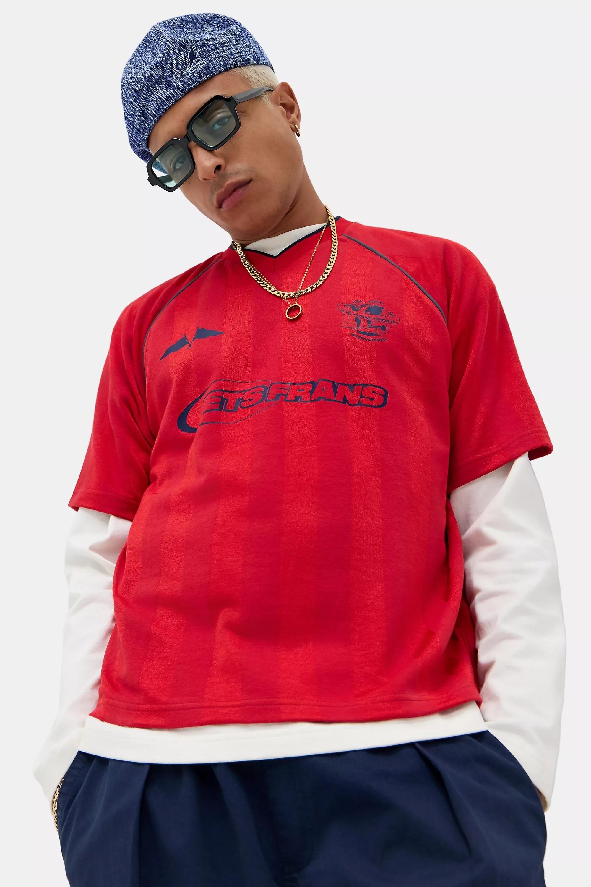 Red iets frans...Football T-Shirt, RED, large image number 4