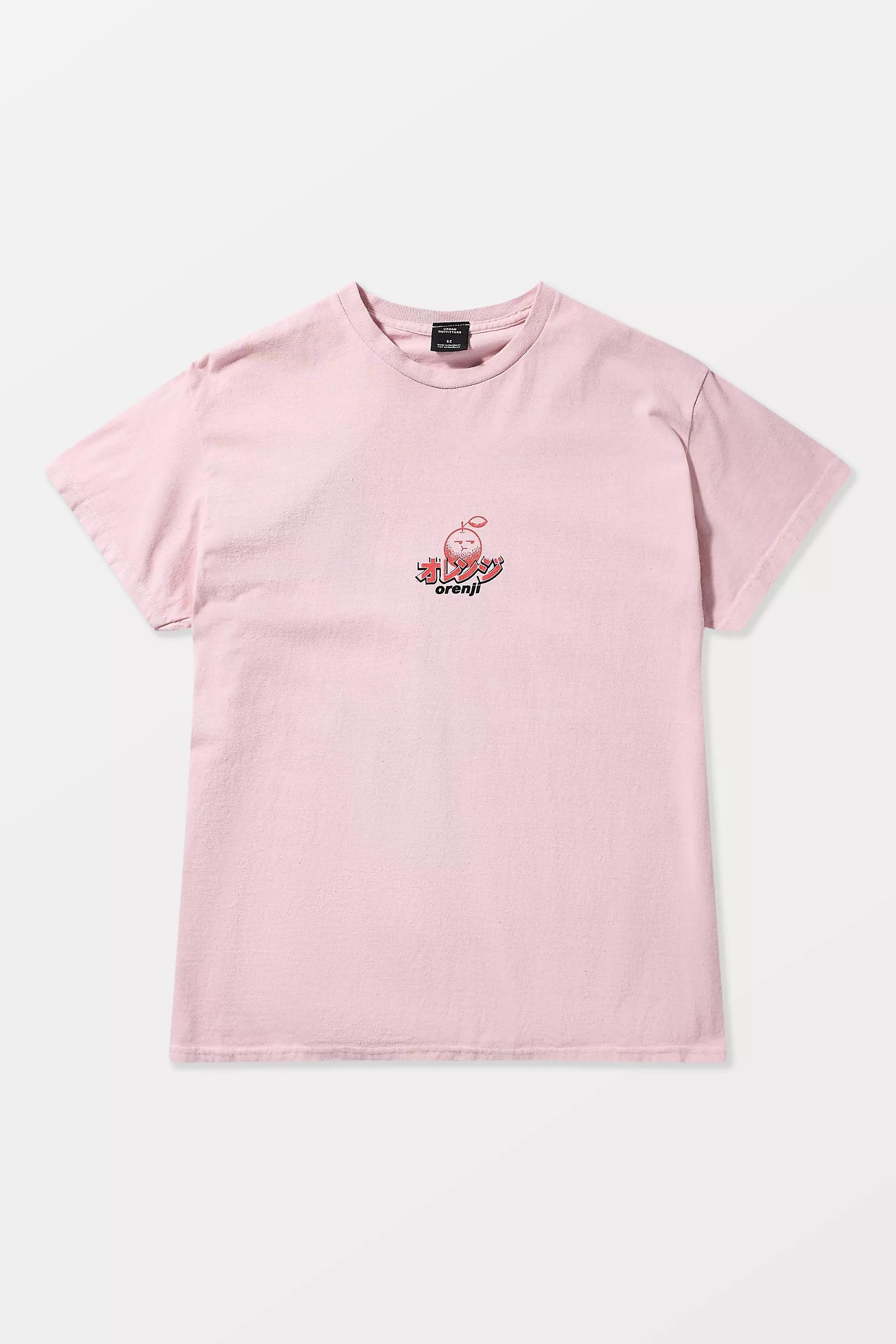 Pink Uo Orenji T-Shirt, , large image number 5