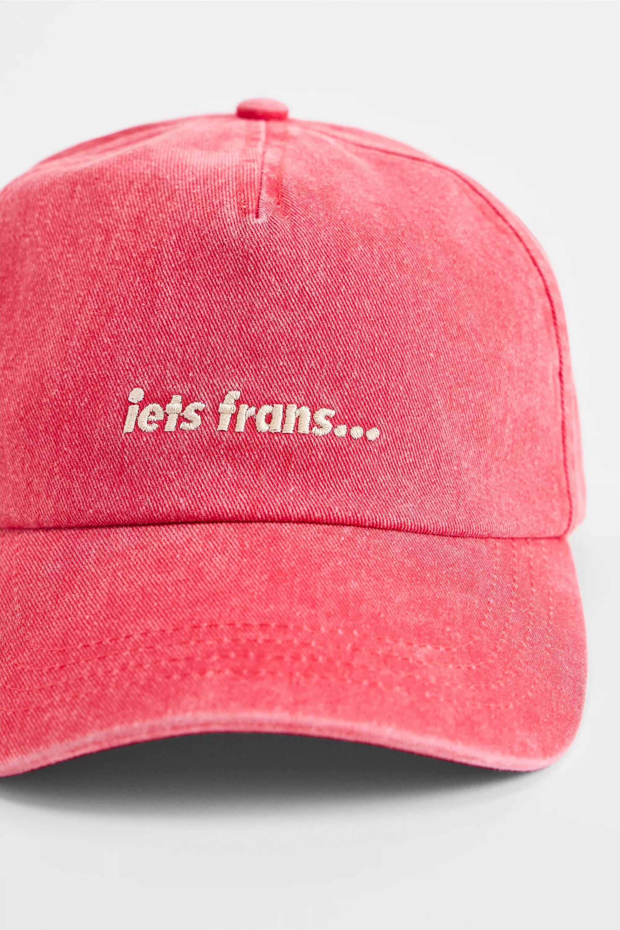 Red Iets Frans... Basic Cap, RED, large image number 2