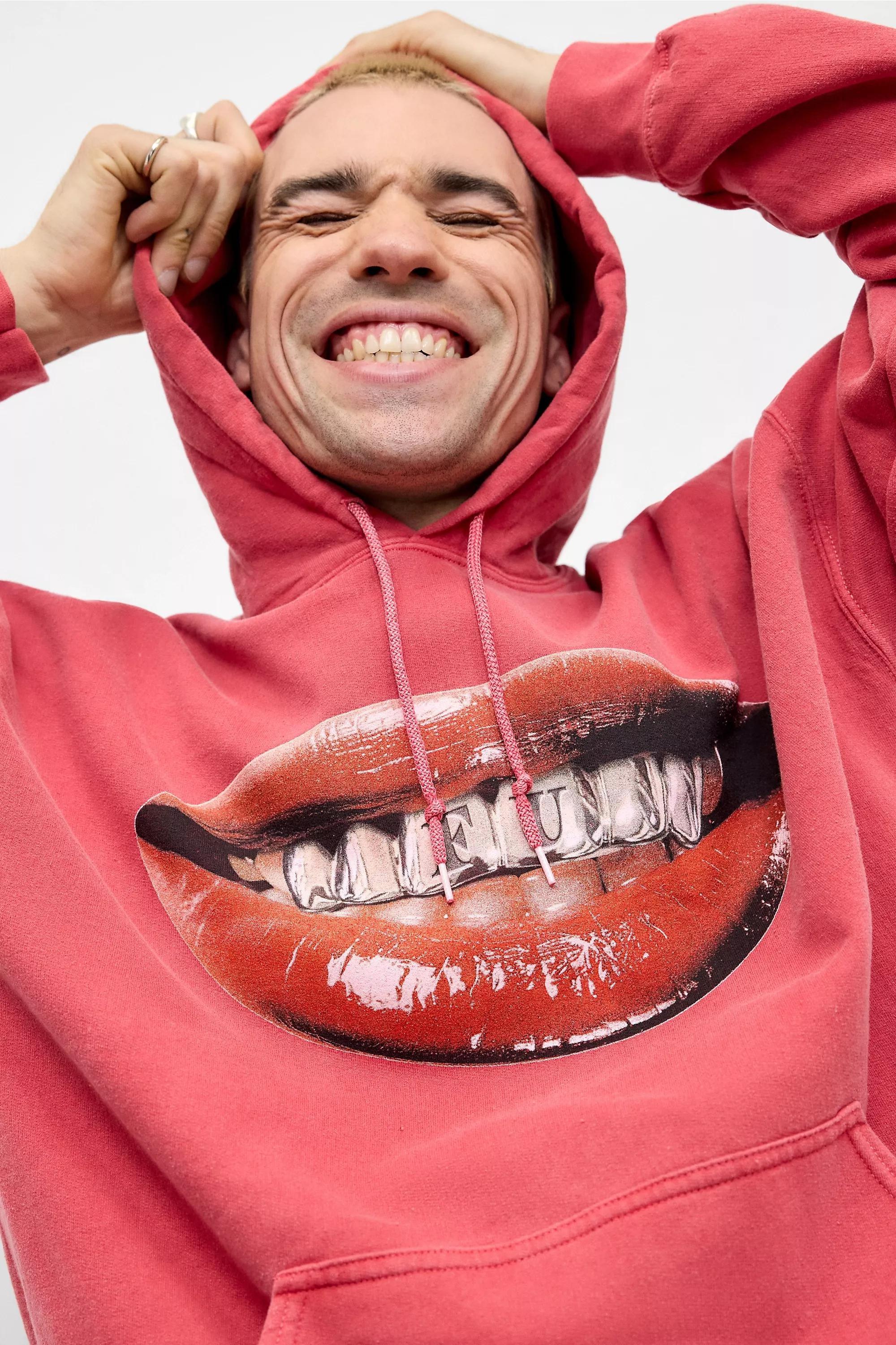 Red Uo Grills Hoodie, , medium