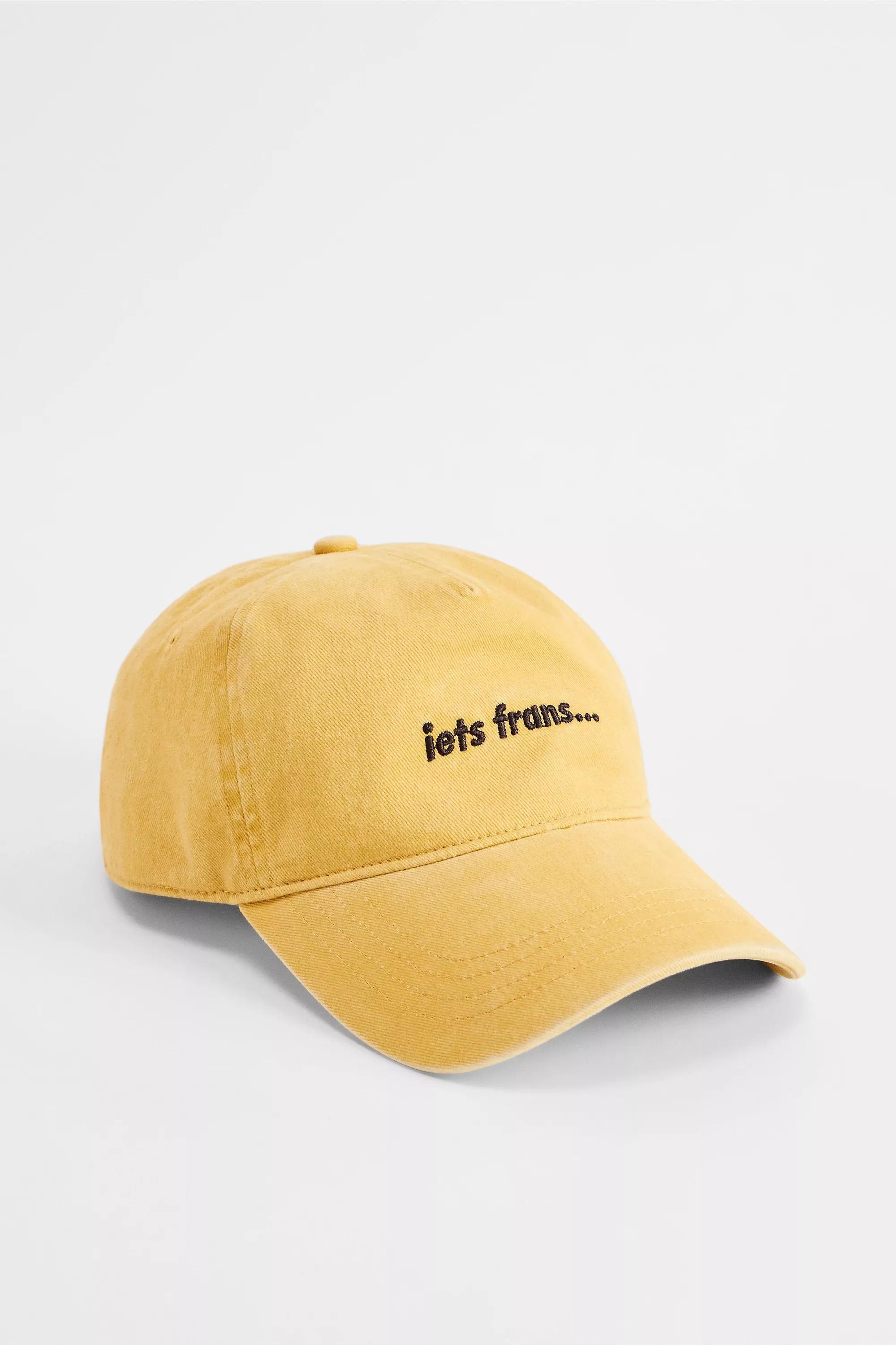 Yellow Iets Frans... Basic Cap, YEL, medium