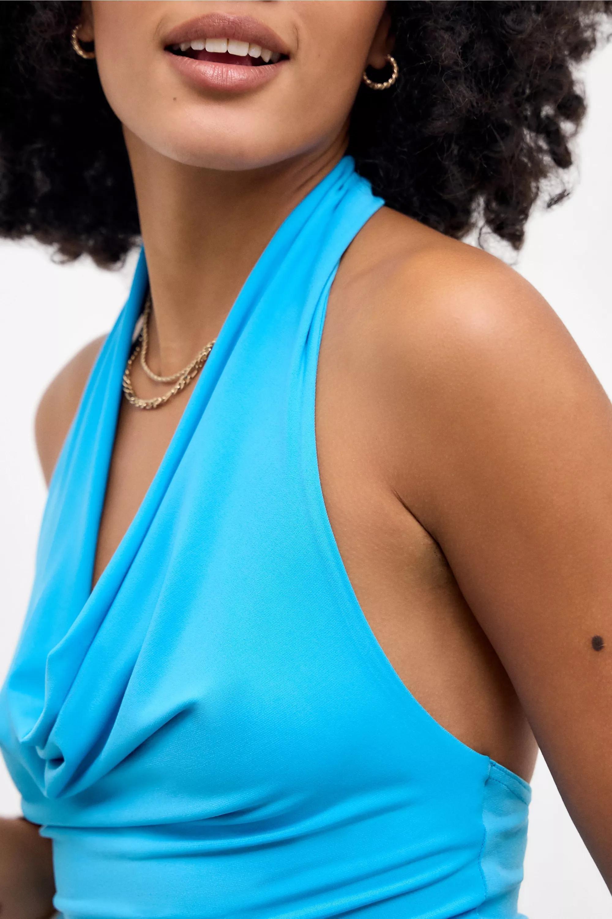Blue Coyote Cowl Halter, , large image number 2