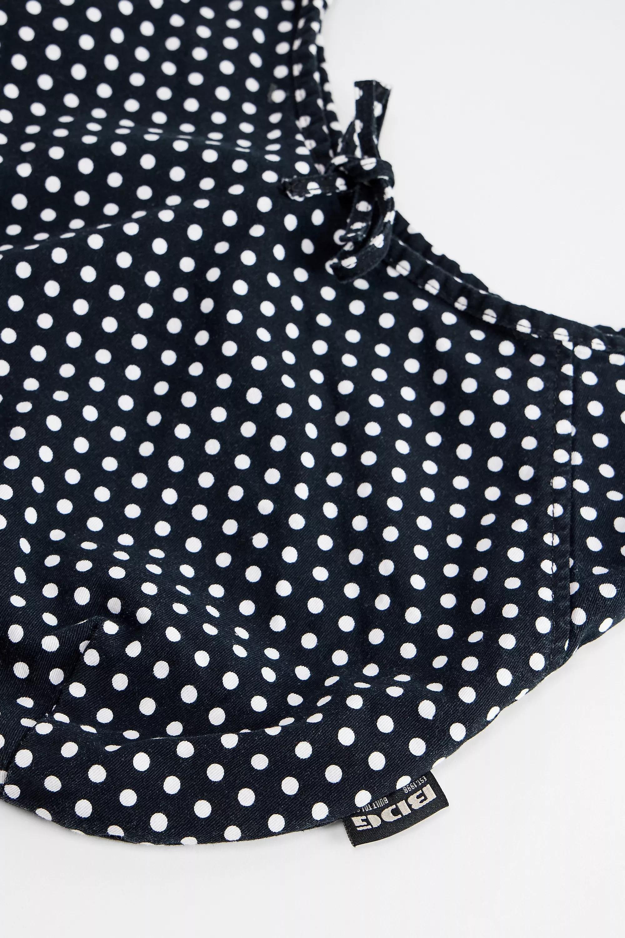 Black Bdg Flo Spot Slouch Canvas Tote Bag, BLK, large image number 4