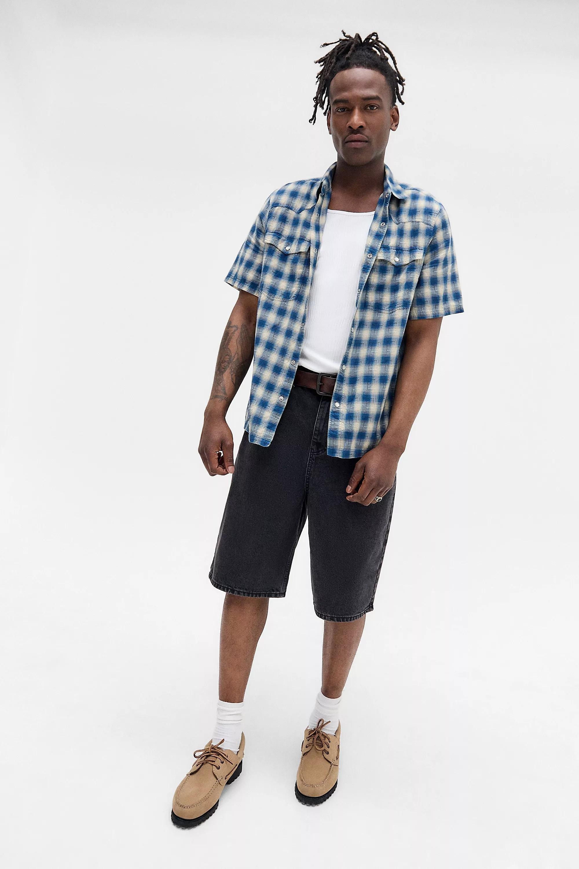 Black Bdg Washed Jack Shorts, , large image number 4