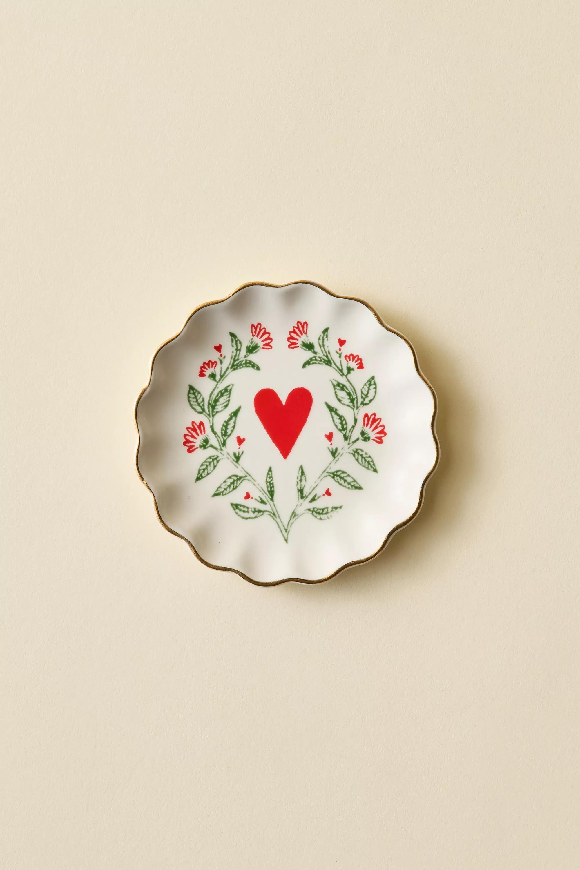 GREEN Icon Ceramic Trinket Dish, GRN, large image number 1