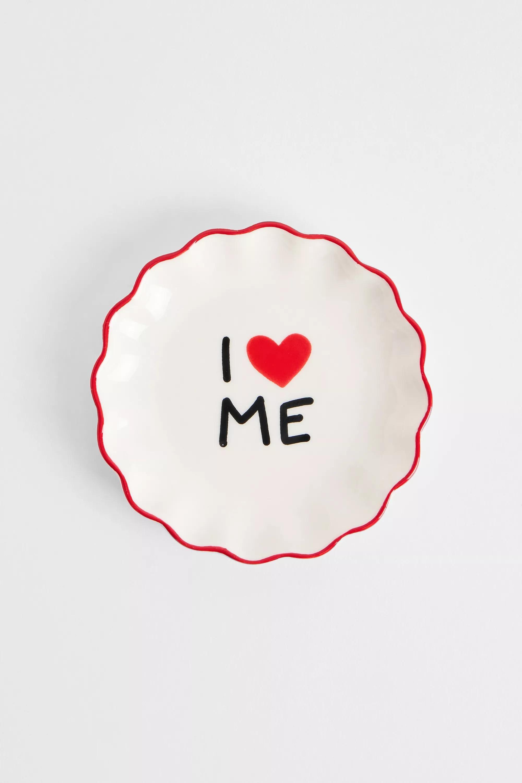 RED Icon Ceramic Trinket Dish, RED, large image number 2