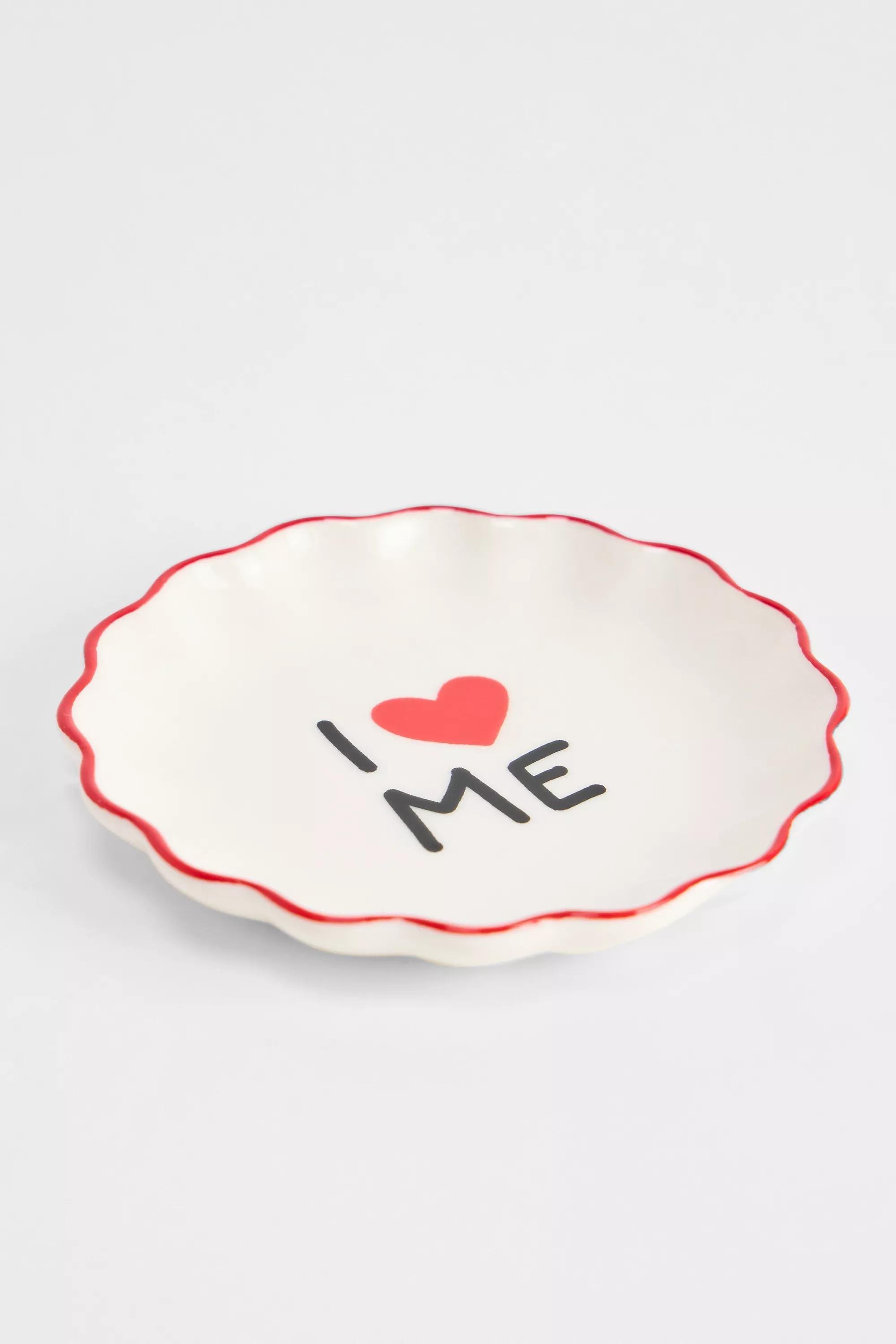 RED Icon Ceramic Trinket Dish, RED, large image number 3