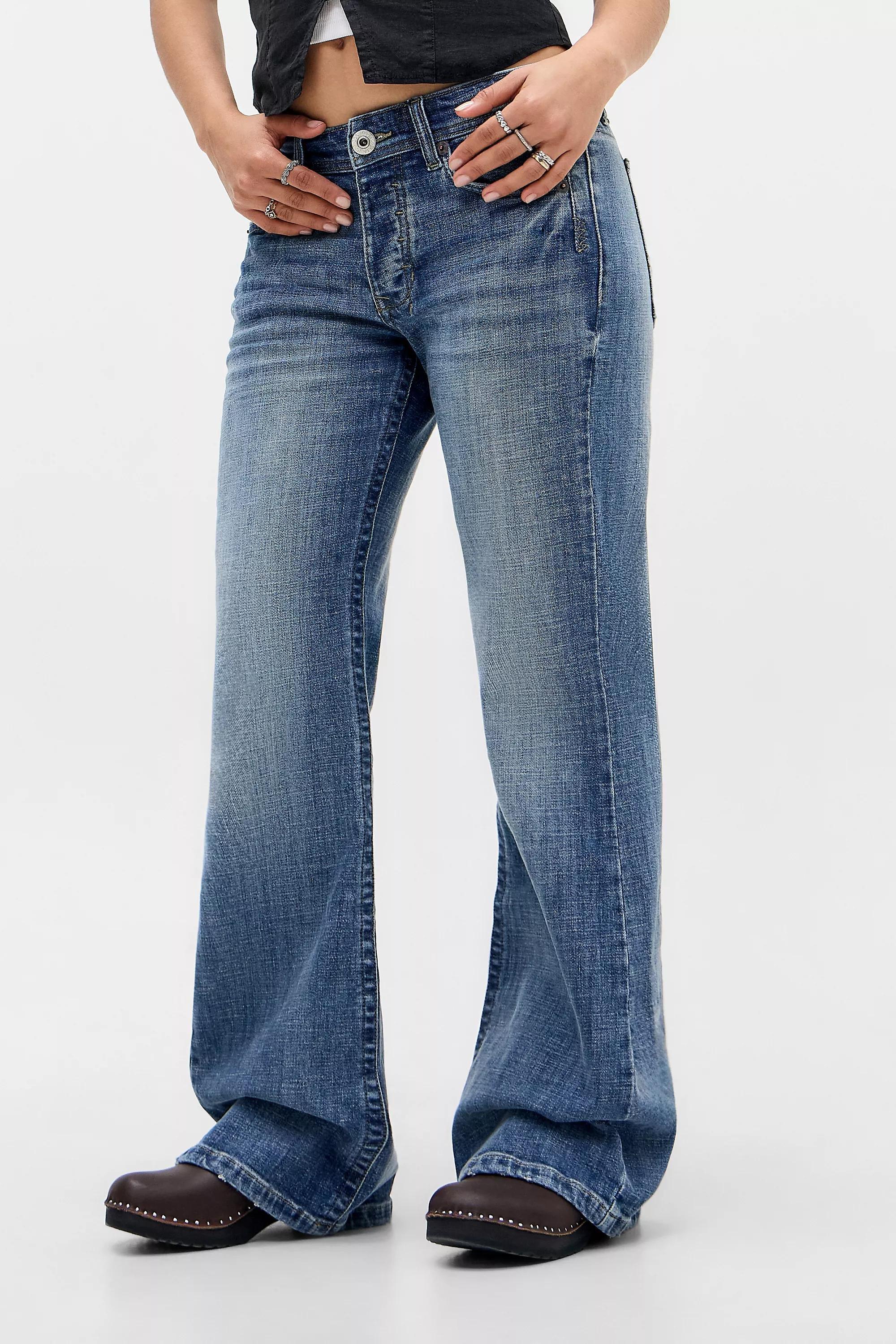 Blue Beg Teo Flared Jeans, BLUE, large image number 0