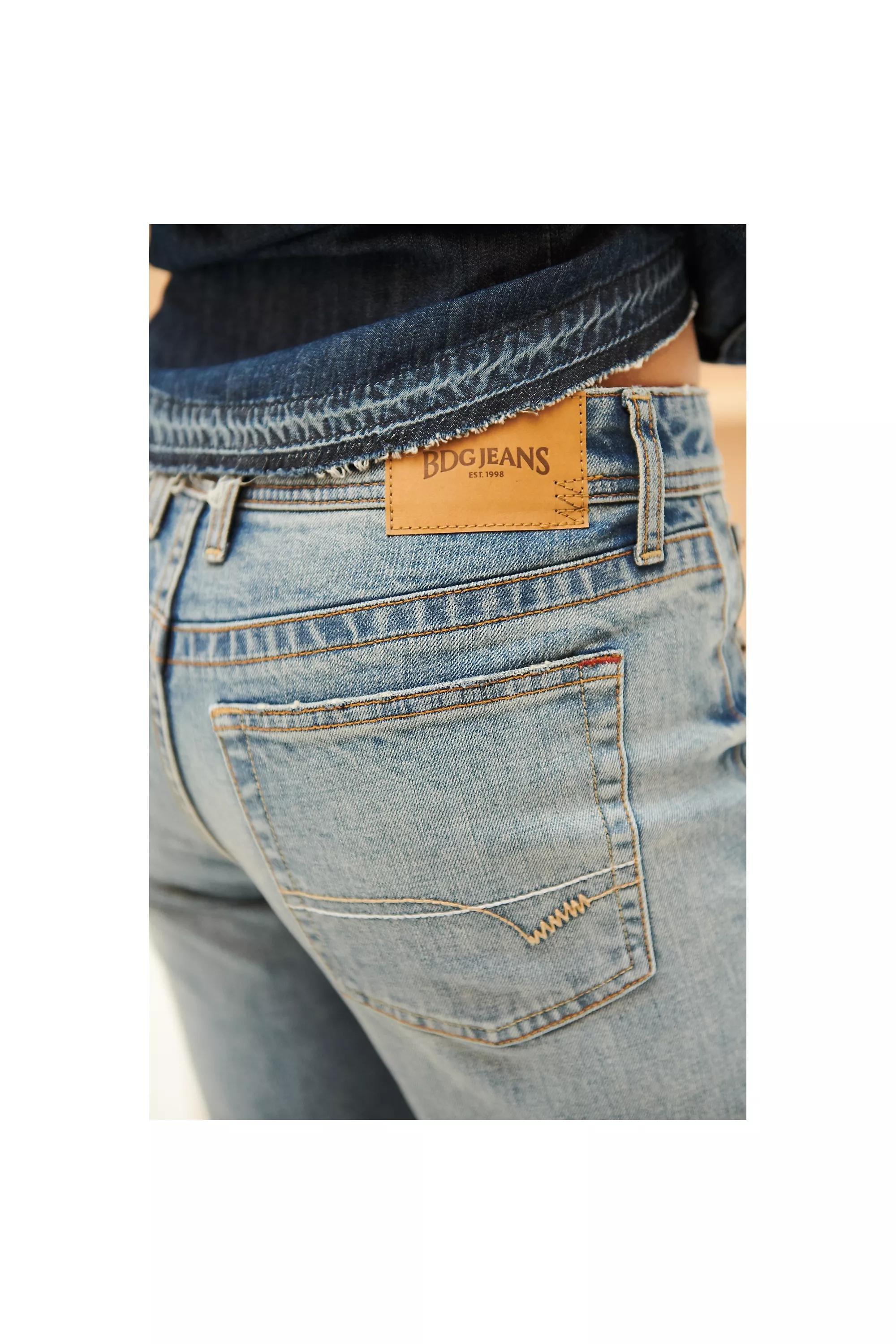 DENIM MEDIUM BLUE BDG Teo Flared Jeans, DENIM MEDIUM BLUE, medium