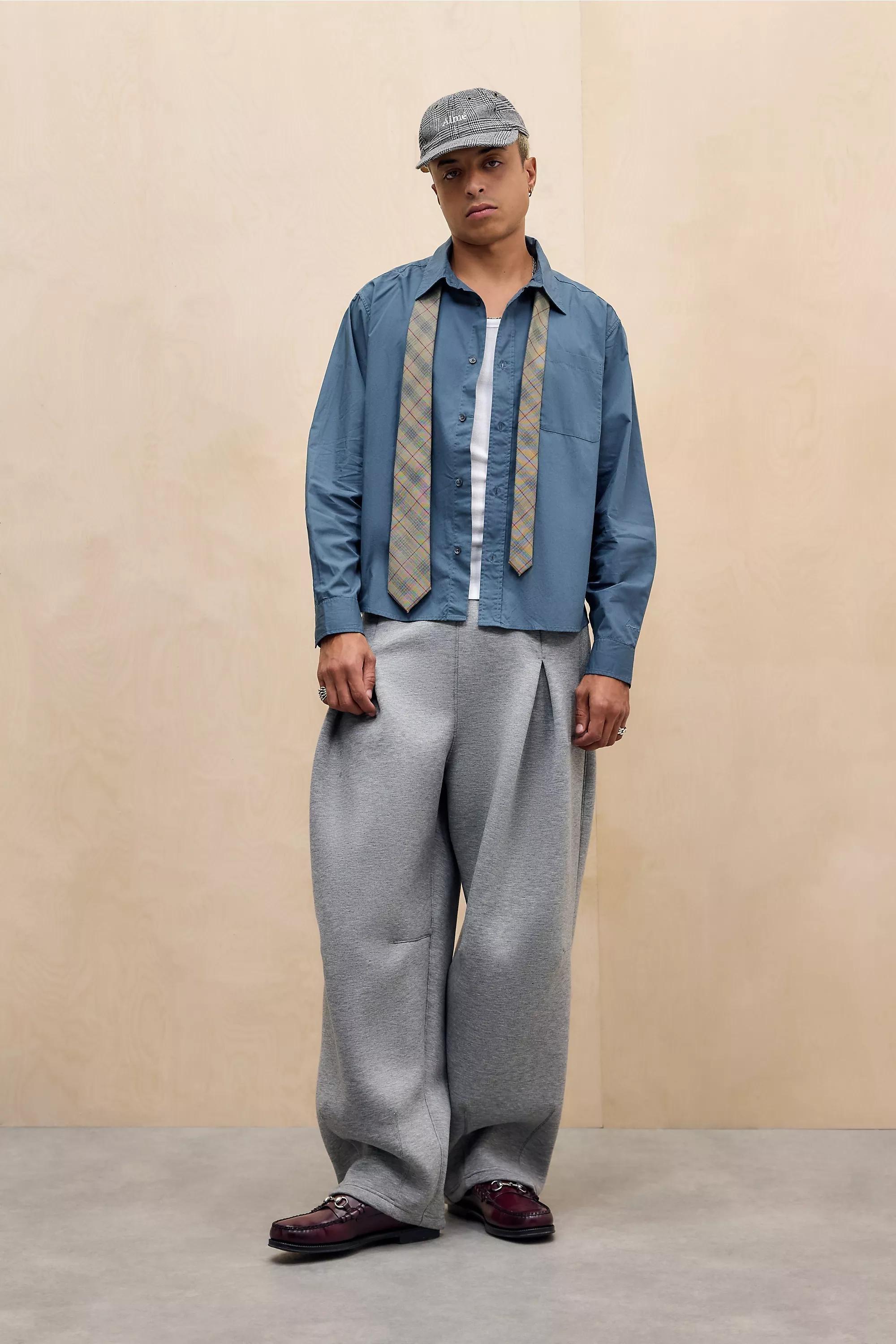 SLATE Loom Nolan Slate Poplin Shirt, SLTE, large image number 2