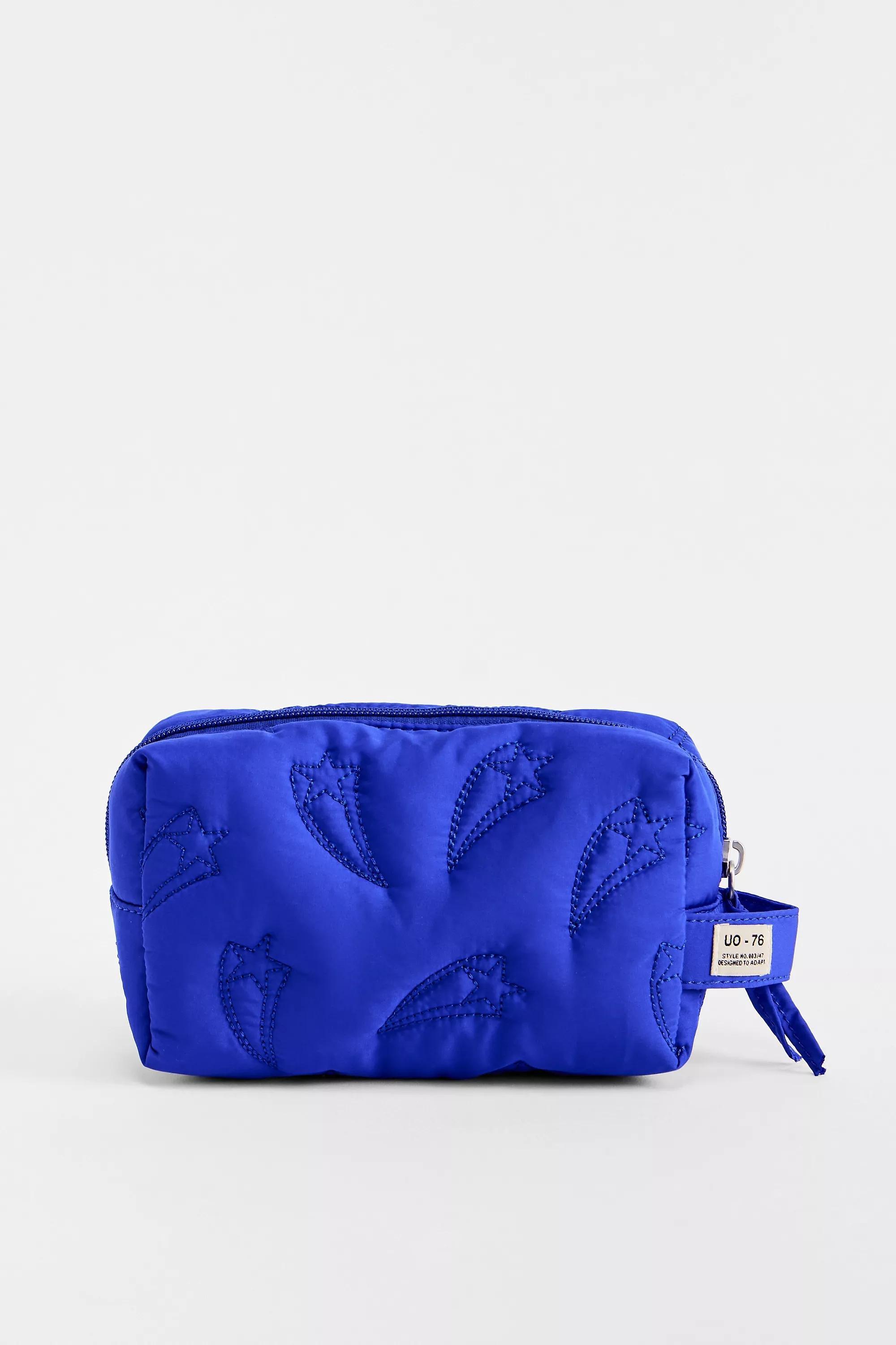 Blue Uo Shooting Star Popcorn Makeup Bag, , medium