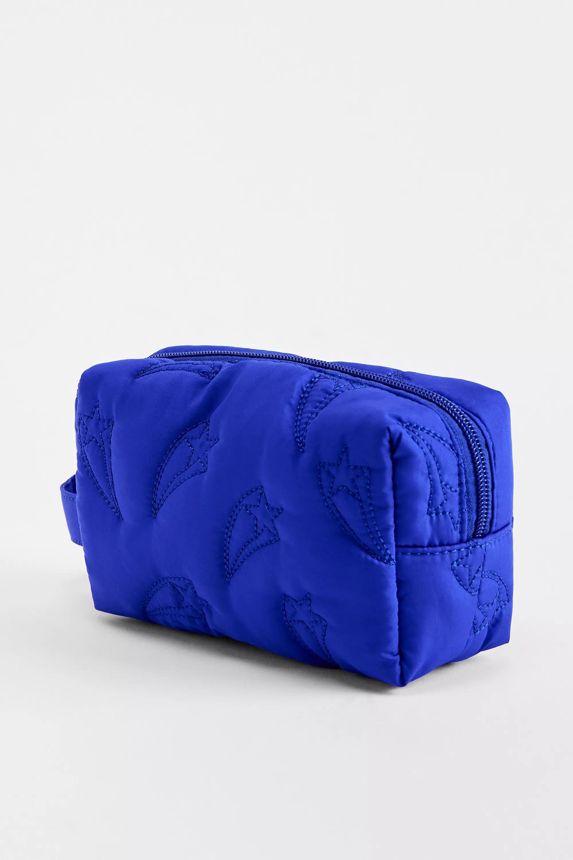 Blue Uo Shooting Star Popcorn Makeup Bag, D BL, large image number 2