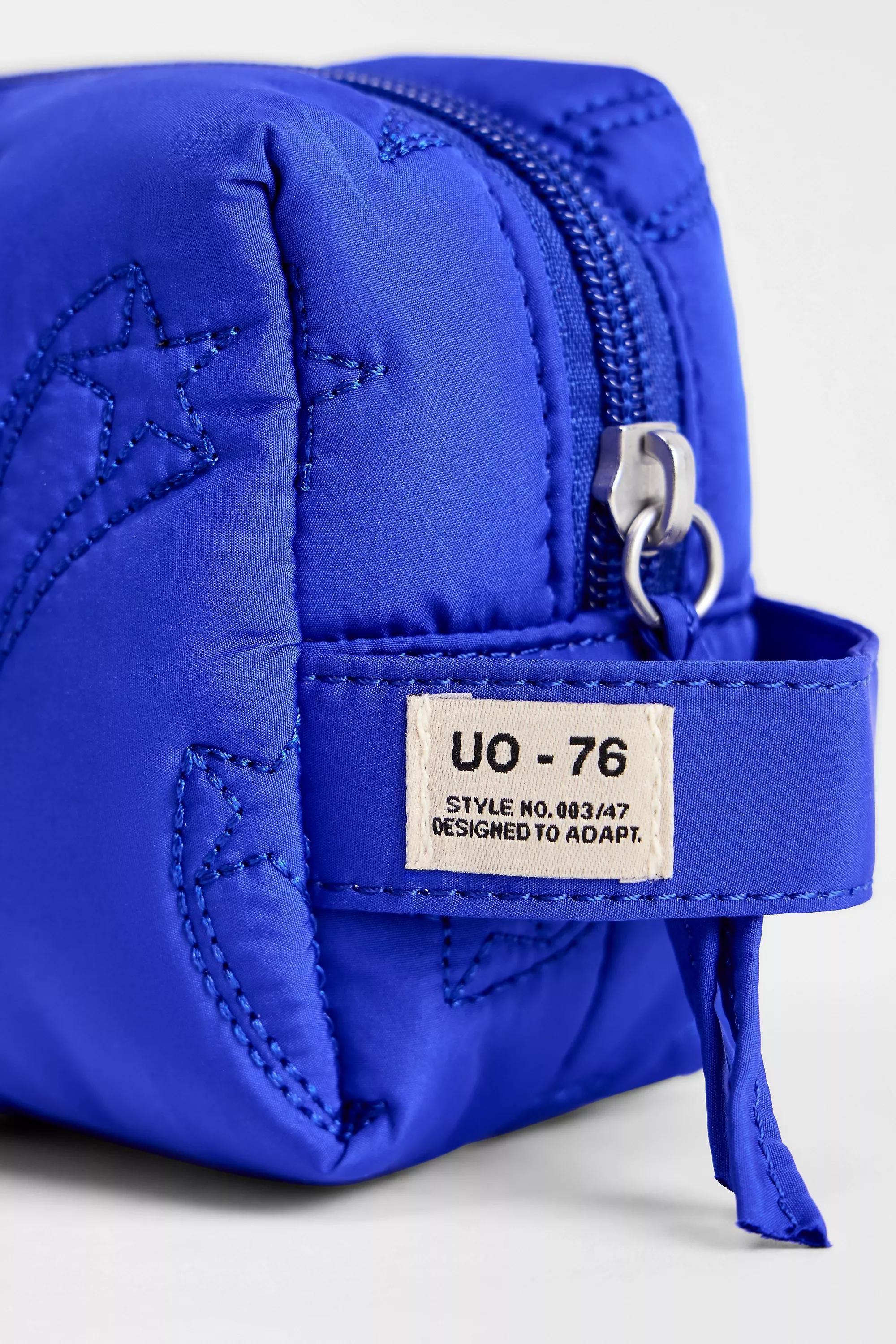 Blue Uo Shooting Star Popcorn Makeup Bag, D BL, large image number 3