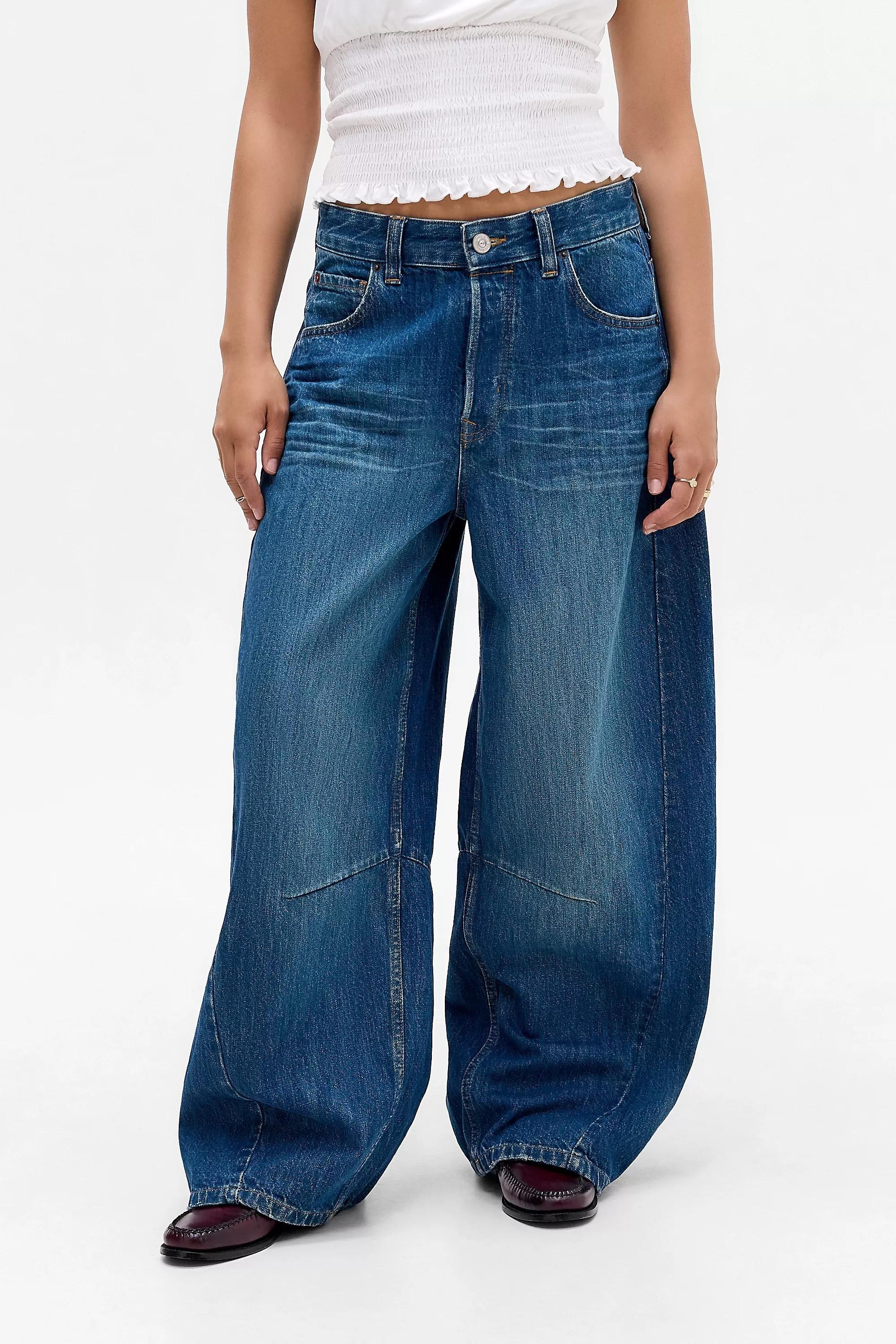 White Bdg Logan Loose Jeans, , medium