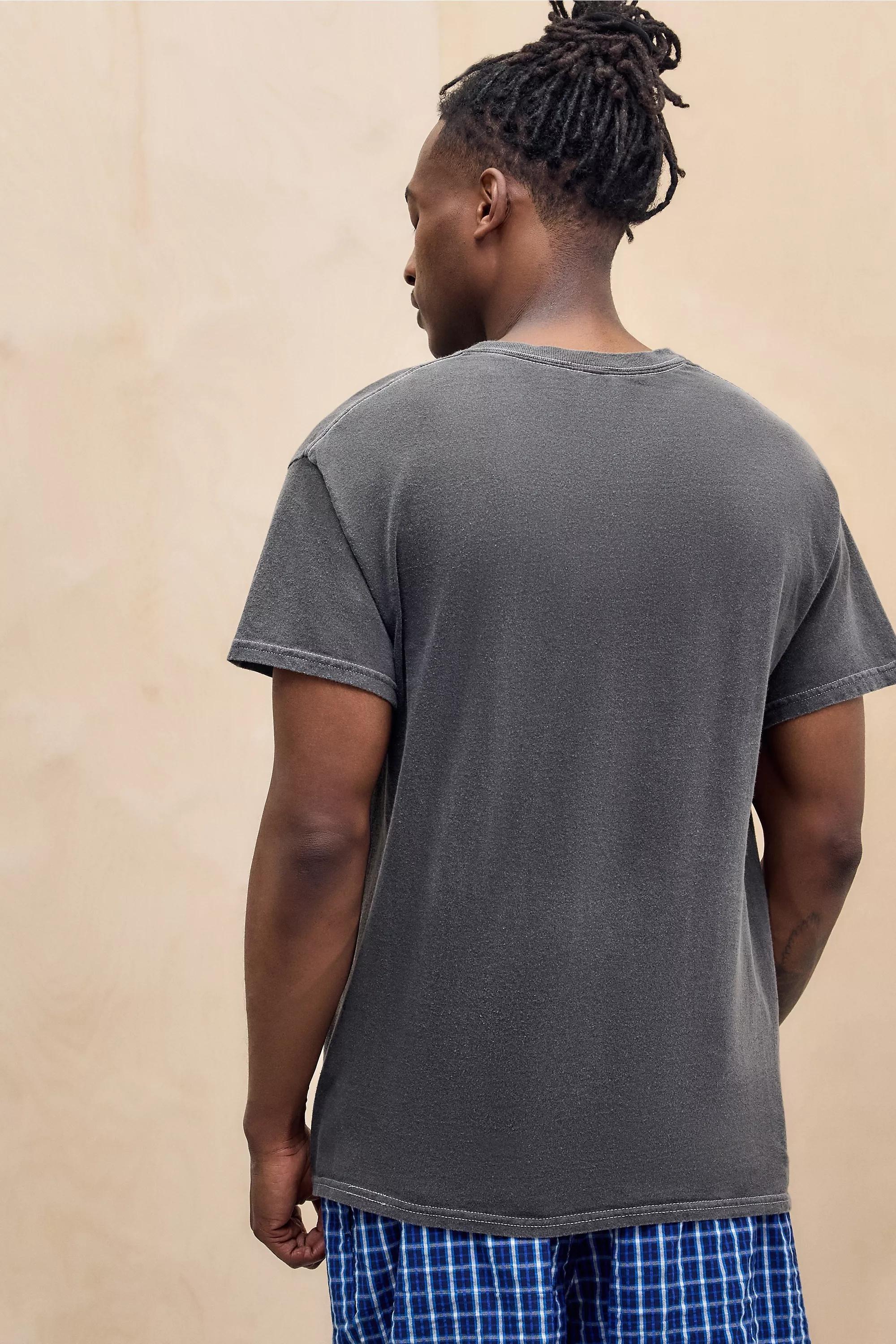 Grey Iets Frans...Badge T-Shirt, BLK, large image number 3
