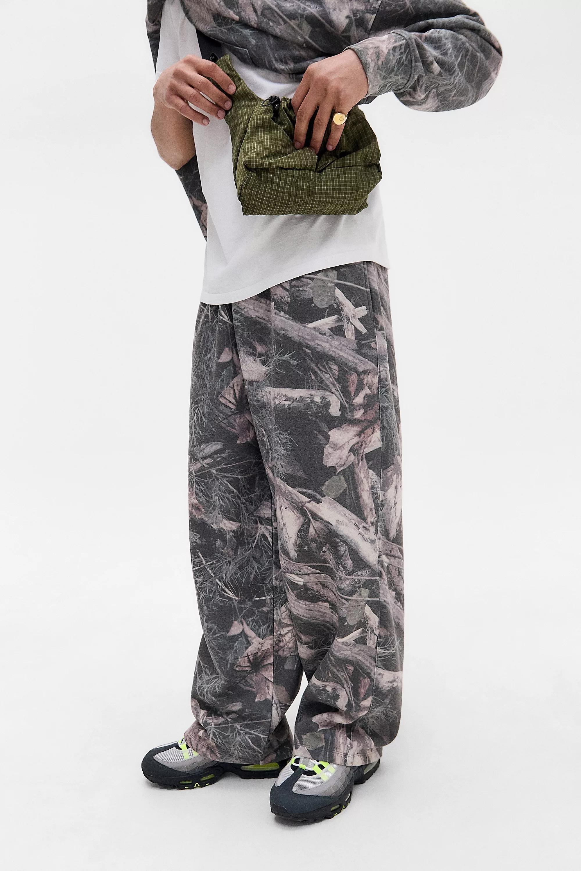 Multicolour Bdg Zax Leaf Camo Joggers, ASSORT, large image number 2