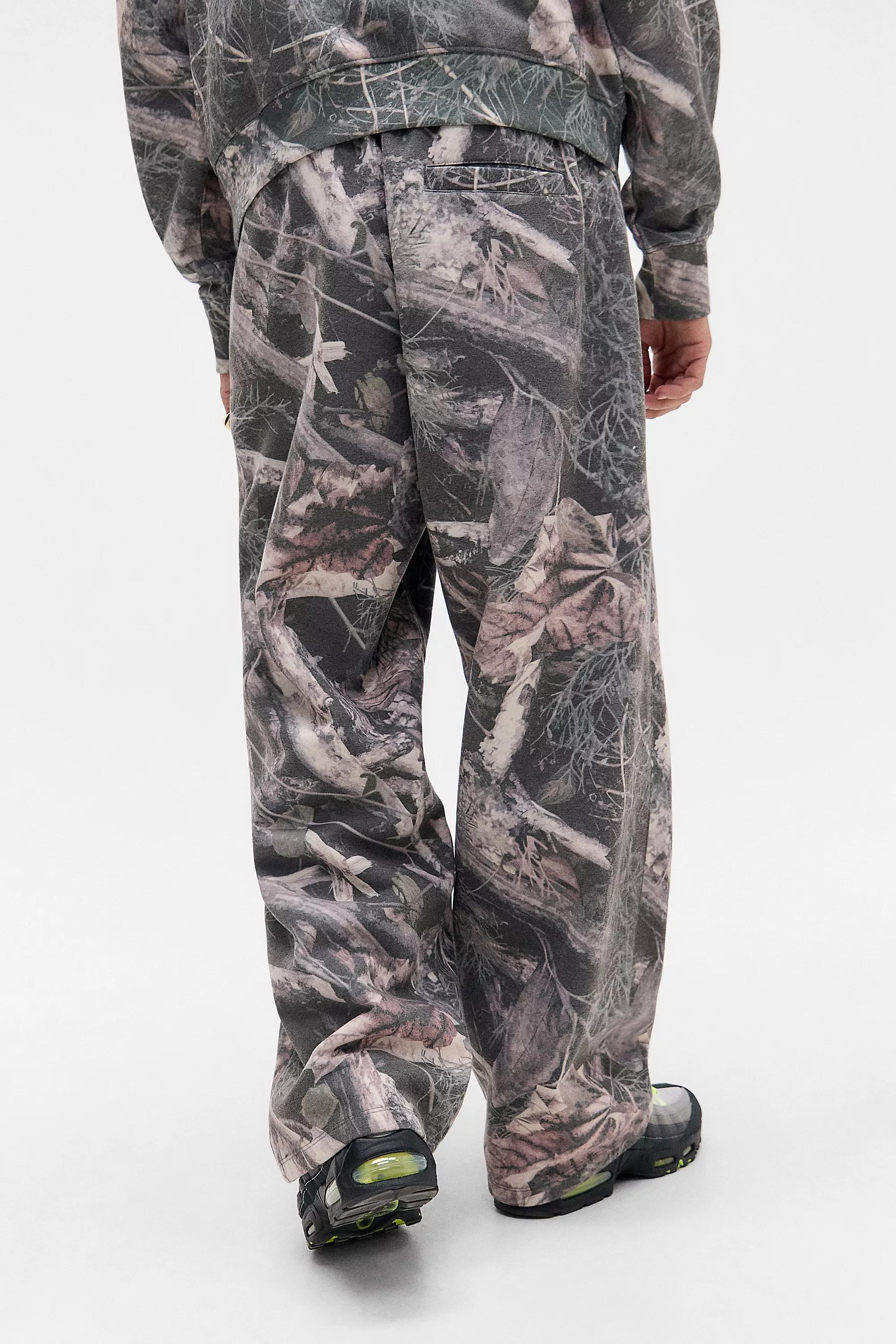 Multicolour Bdg Zax Leaf Camo Joggers, ASSORT, large image number 4