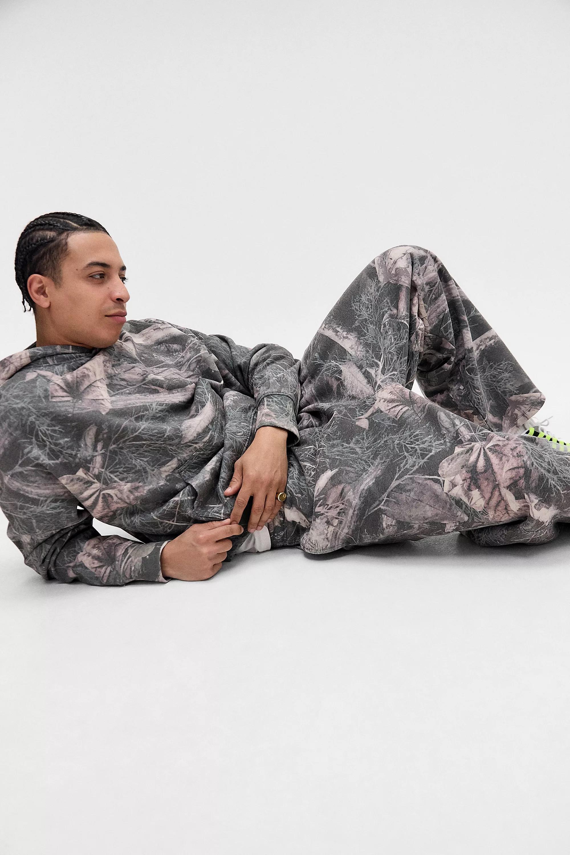 Multicolour Bdg Zax Leaf Camo Joggers, ASSORT, large image number 5