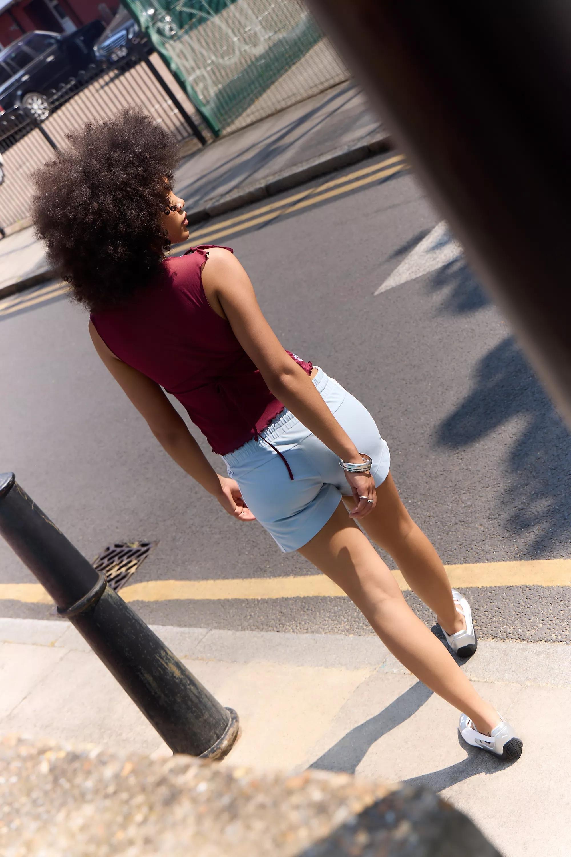 Kimchi Blue Giselle Top, WINE, large image number 1