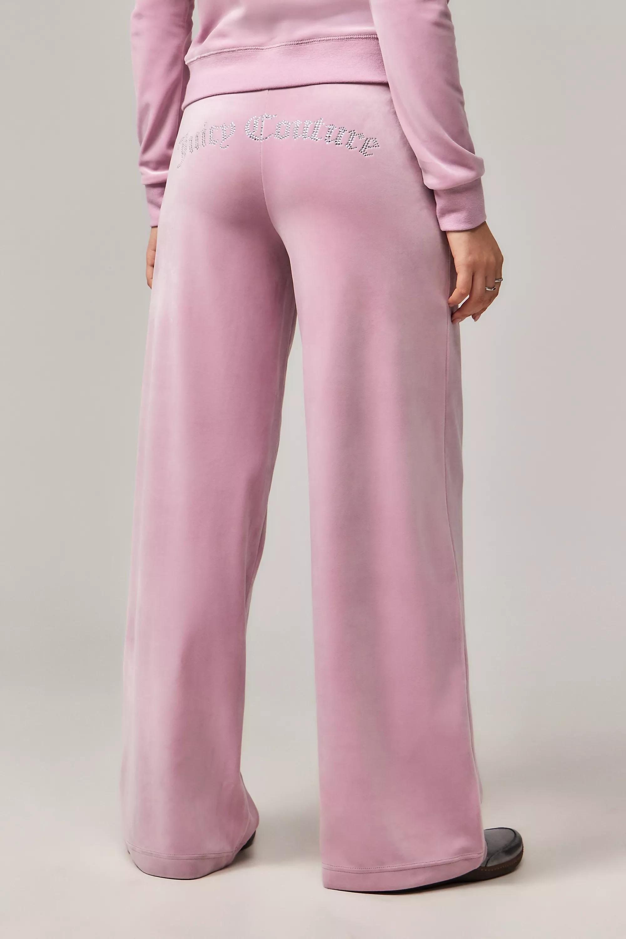 PINK Juicy Couture UO Exclusive Ida Wide Leg Joggers, PINK, large image number 0